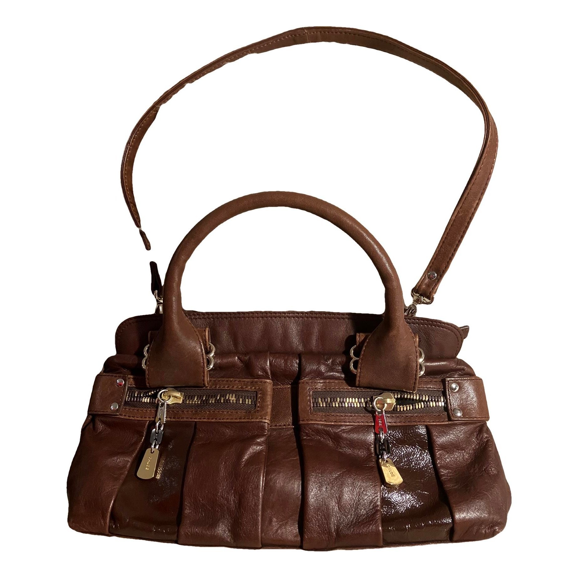 Leather handbag