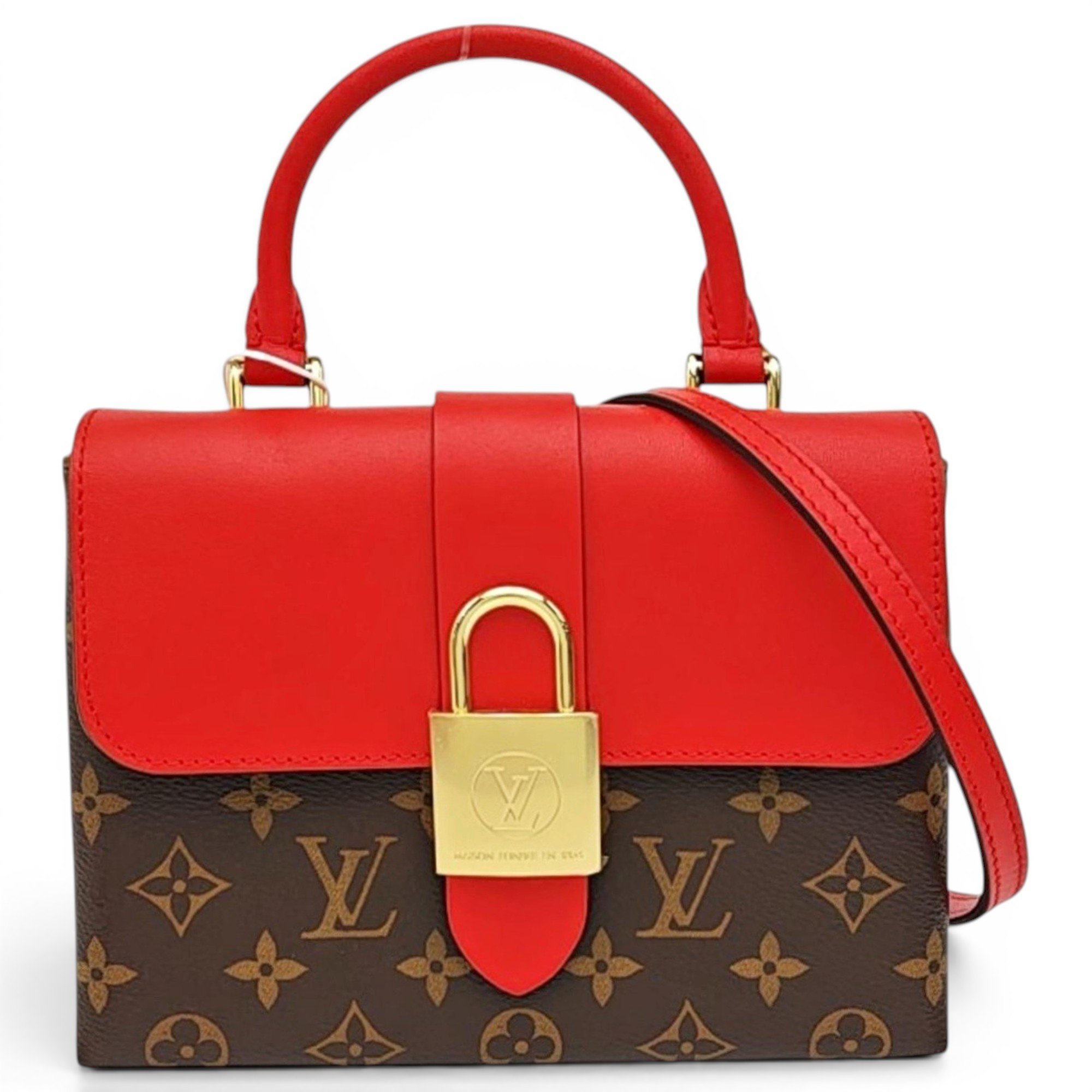 Locky BB leather handbag