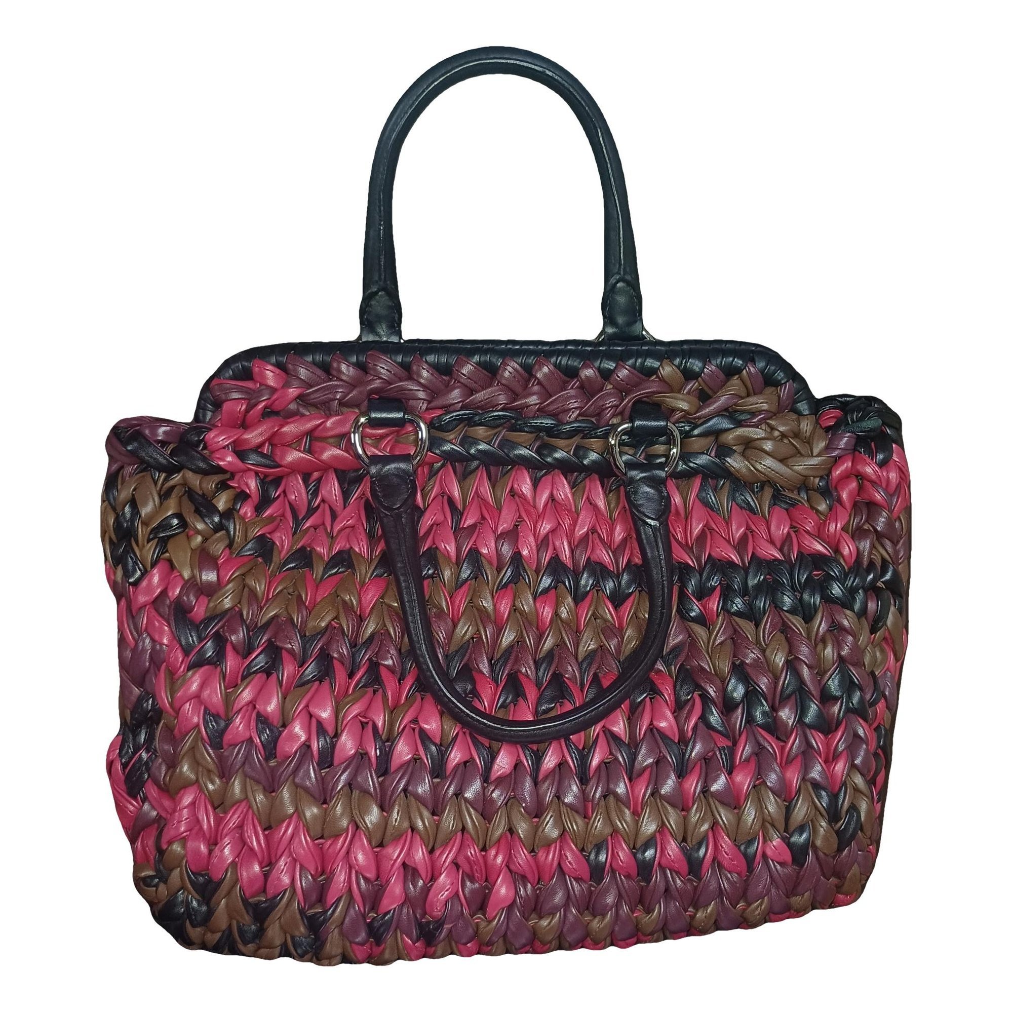 Leather handbag