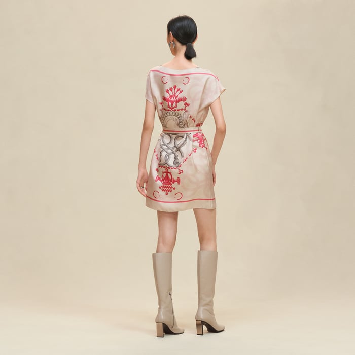 Beige Avoine "Palefroi Remix" Classic Tunic