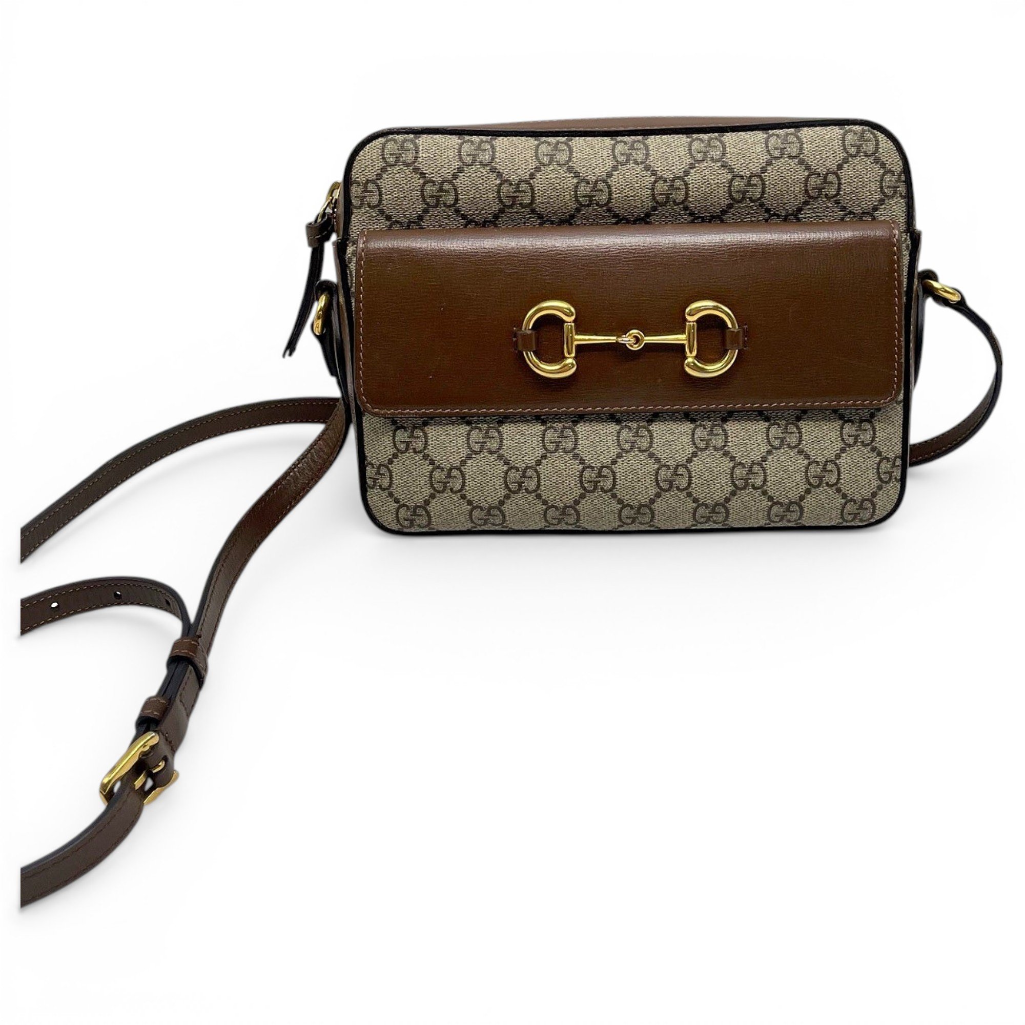 Horsebit 1955 leather crossbody bag