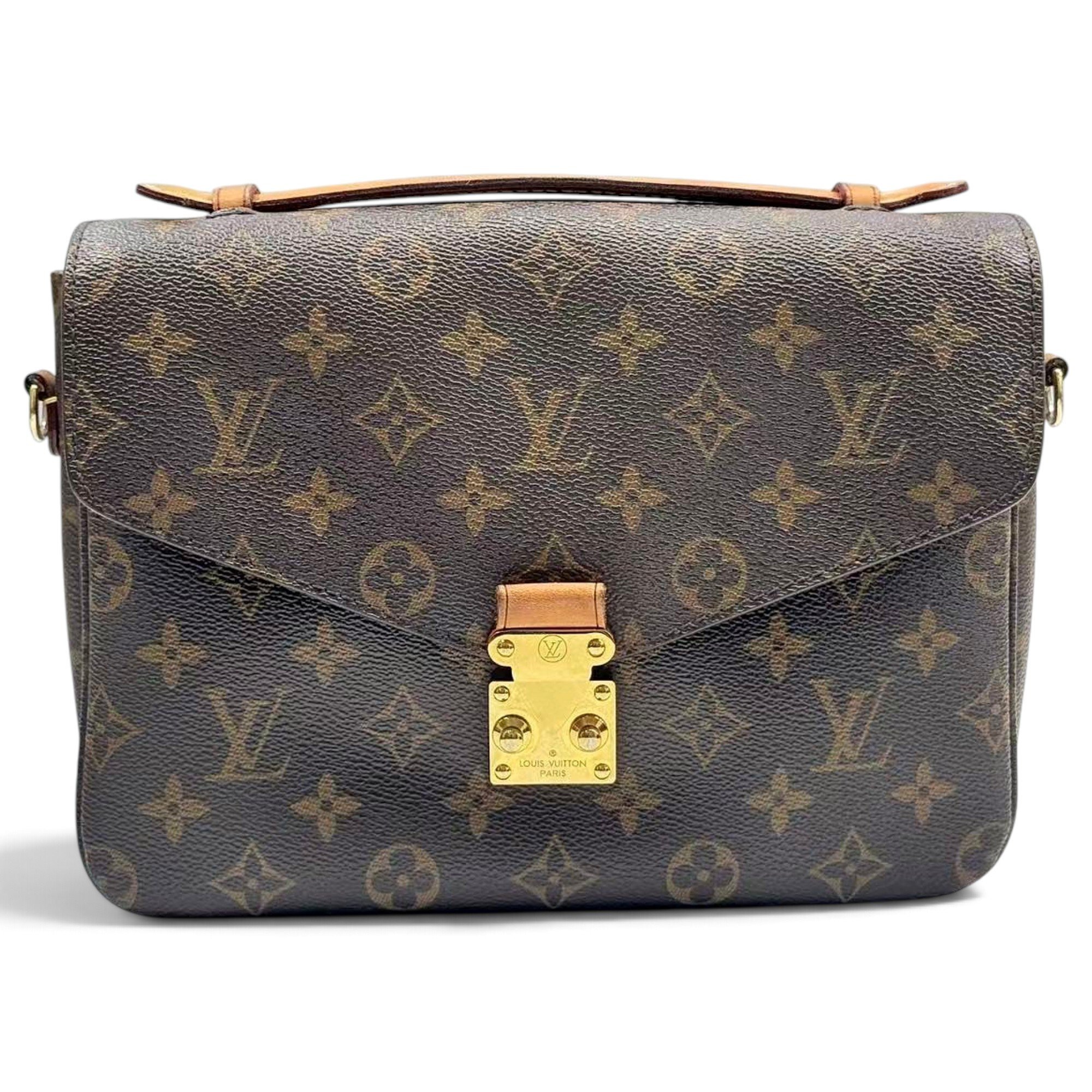 Metis leather handbag