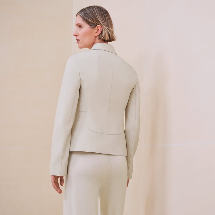 Blanc Camarguais Equestrian Jacket