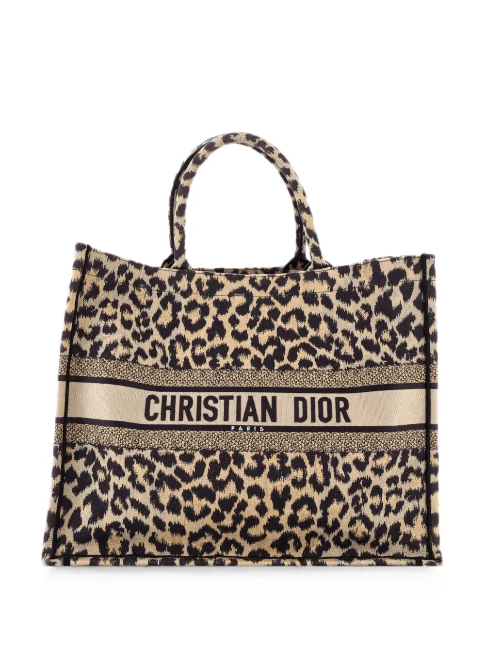Book Mizza Embroidered Canvas Large tote bag