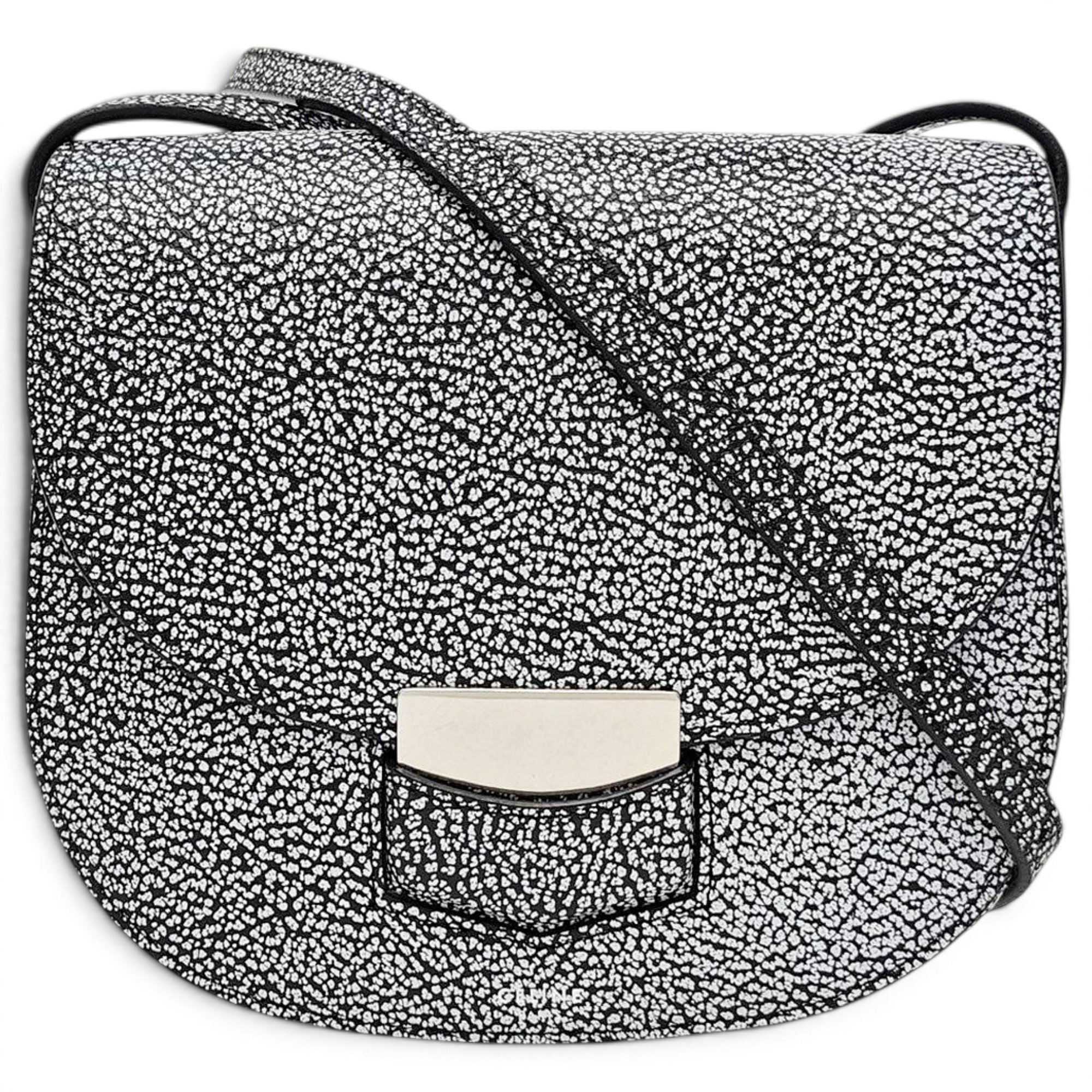 Trotteur leather handbag