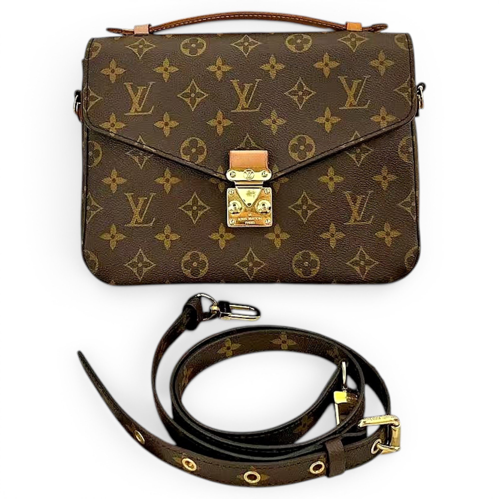 Metis leather handbag