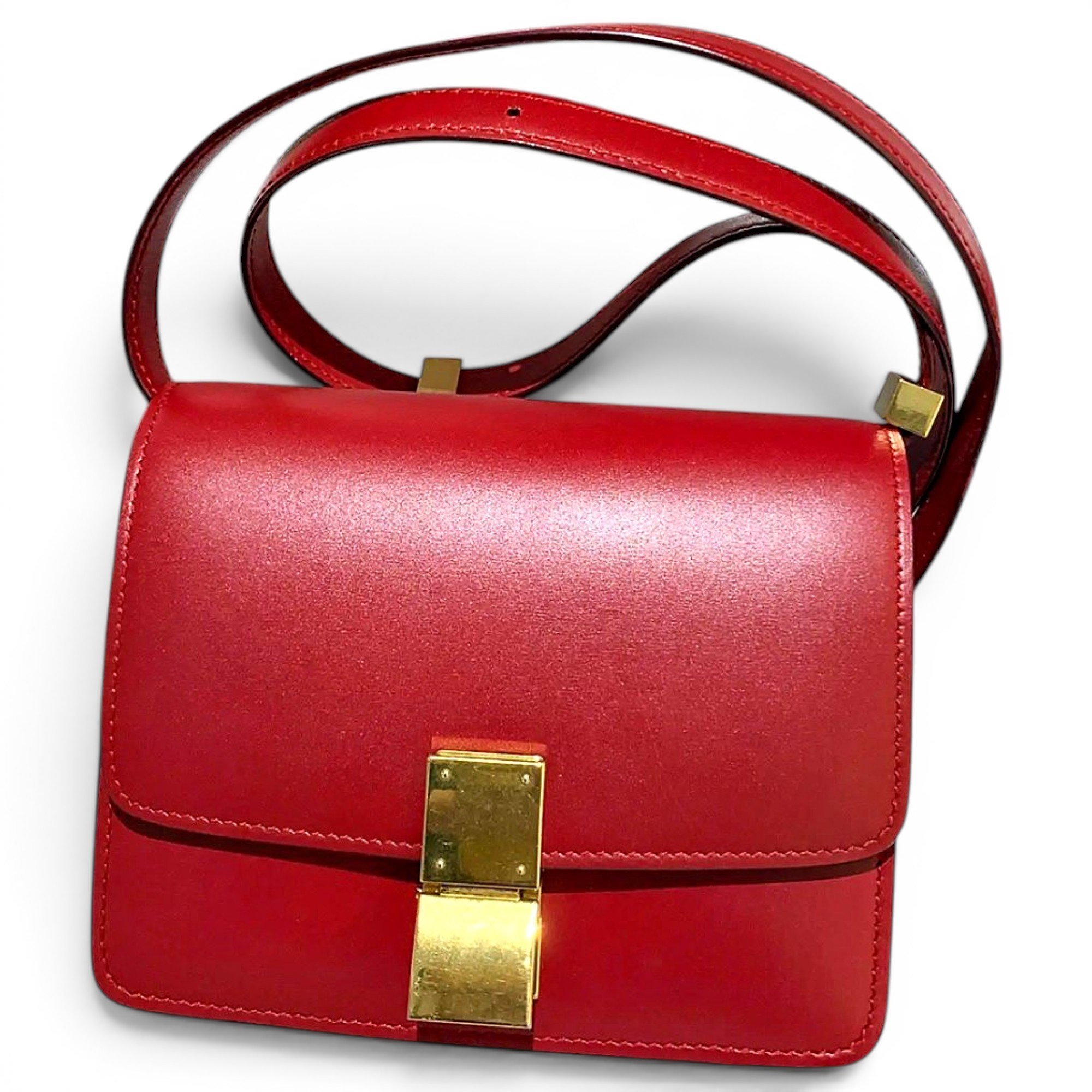 Classic leather handbag