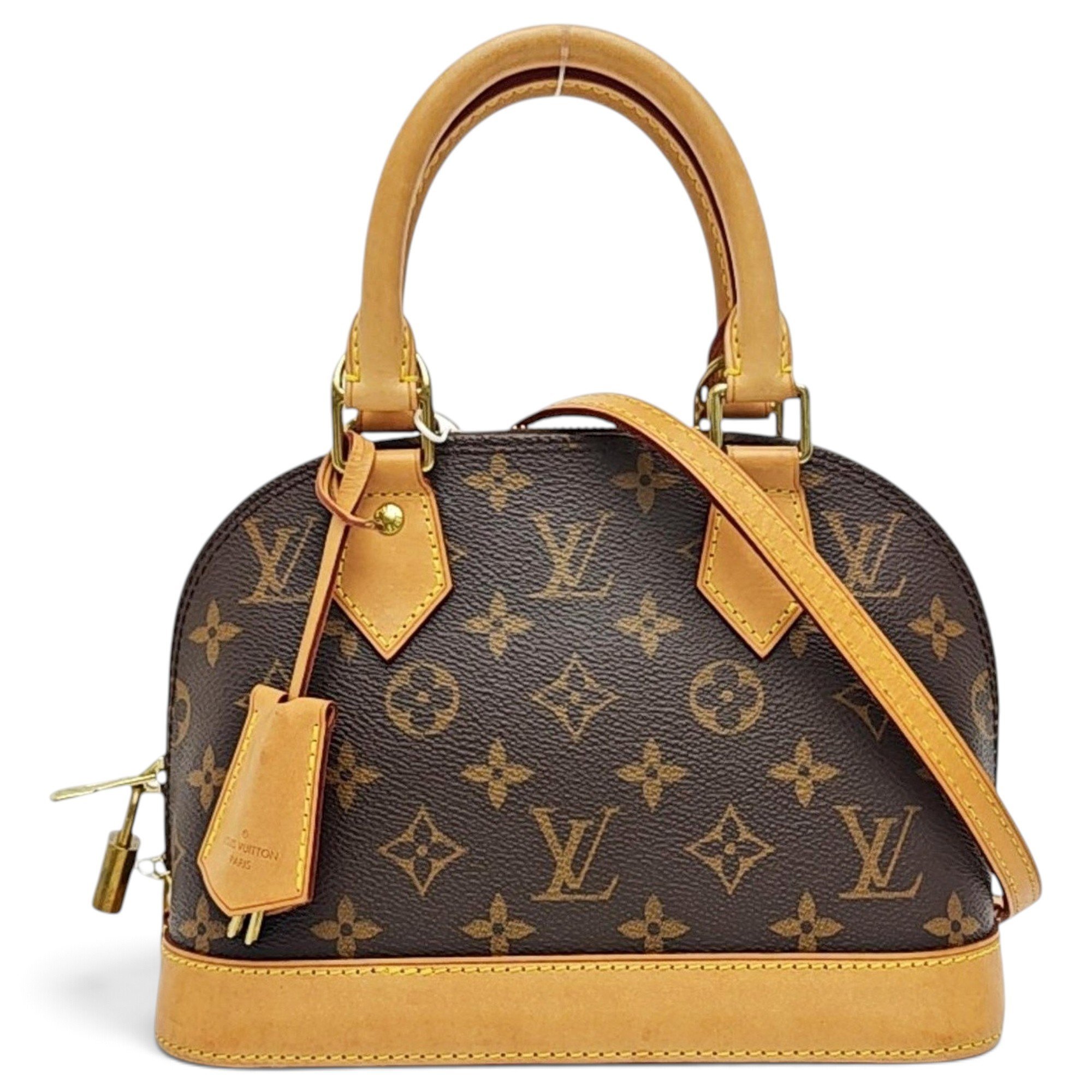Alma leather handbag