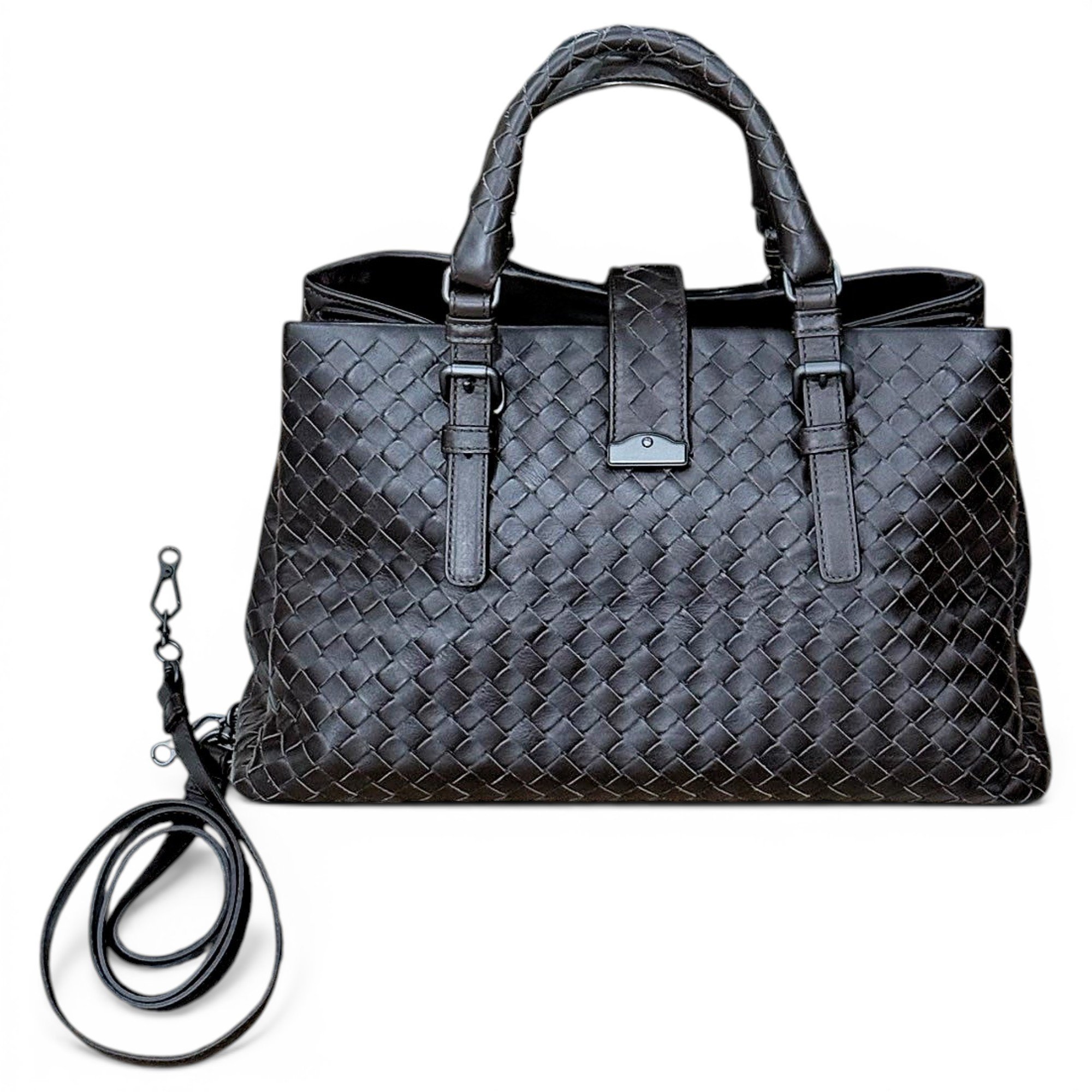 Roma leather handbag
