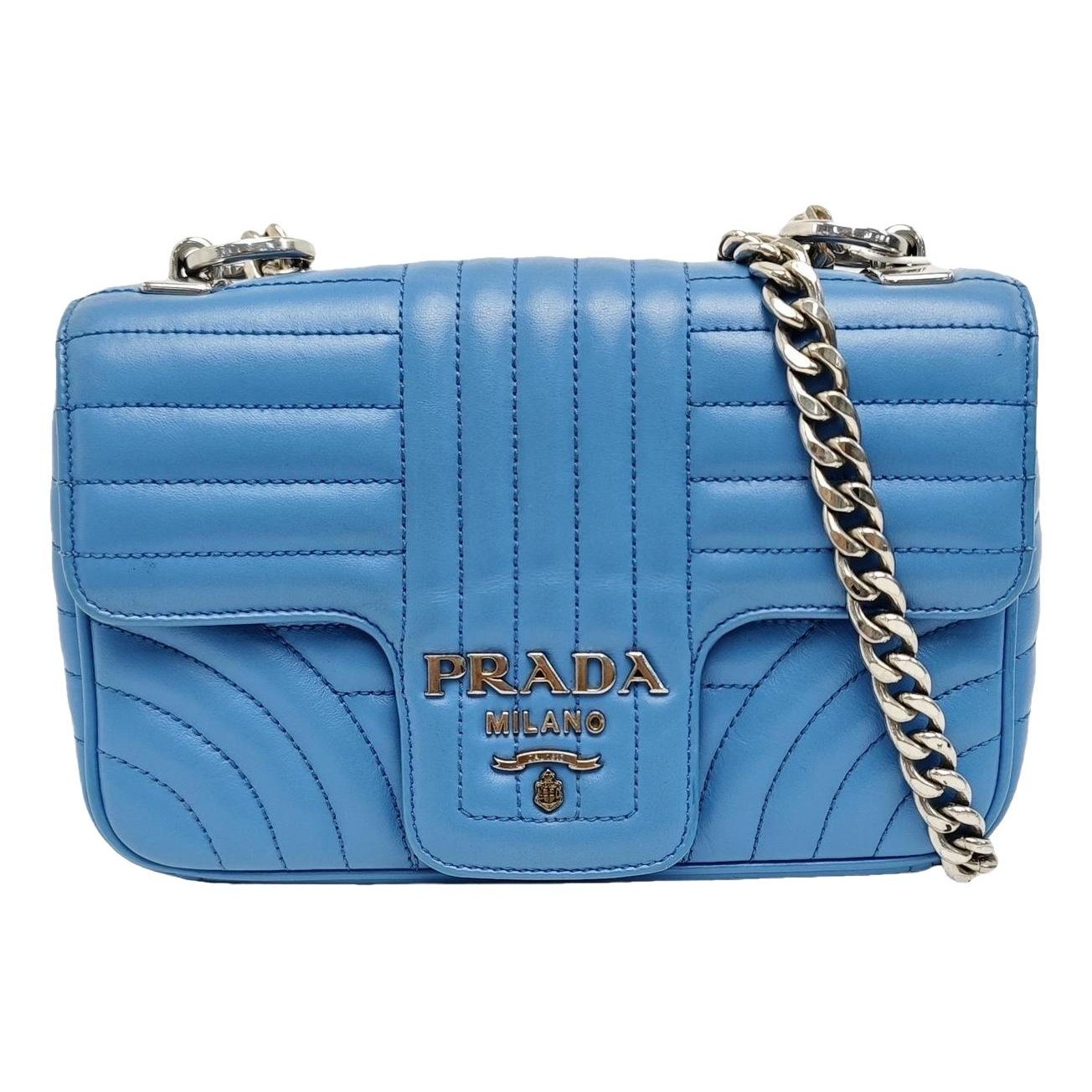 Diagramme leather handbag