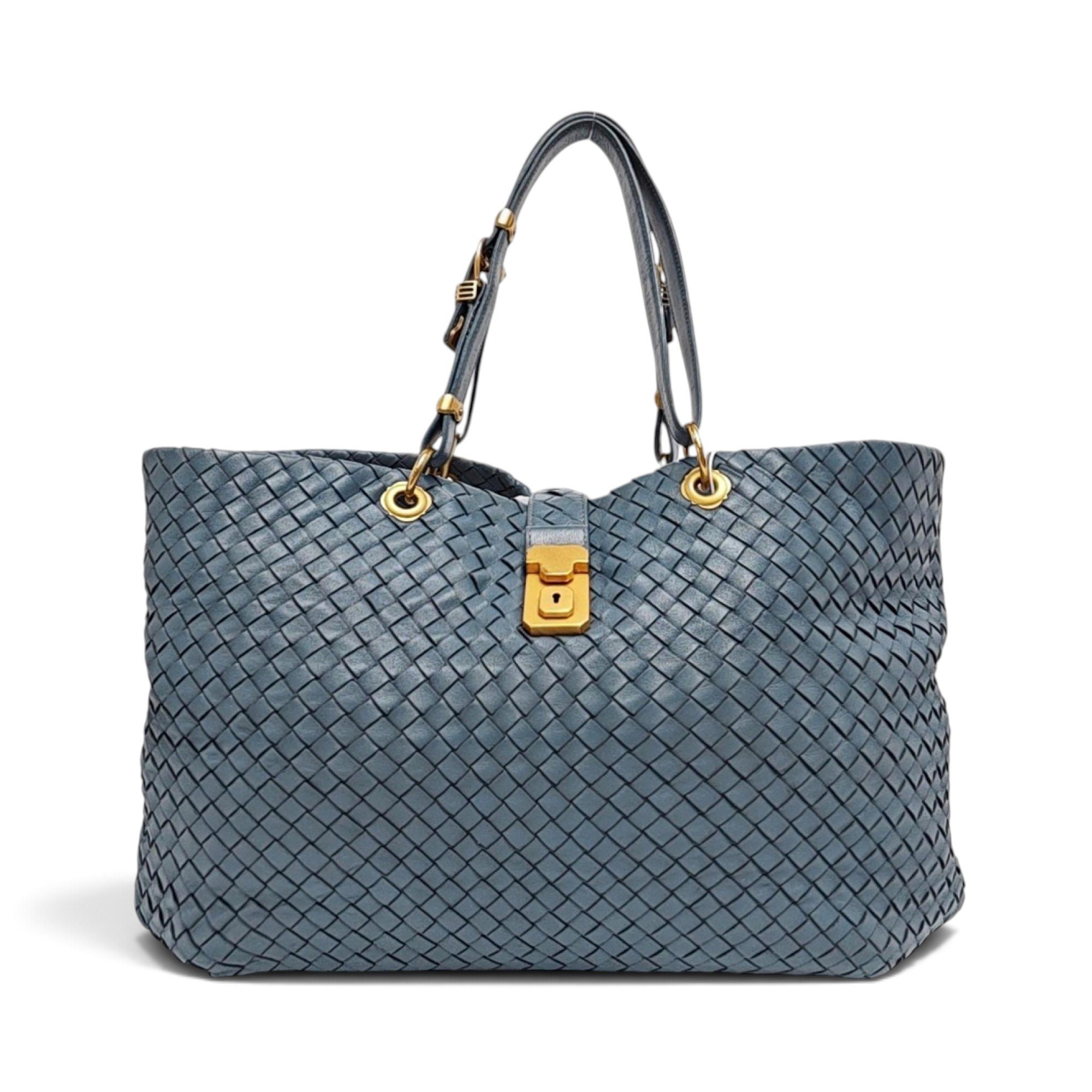 Roma leather tote