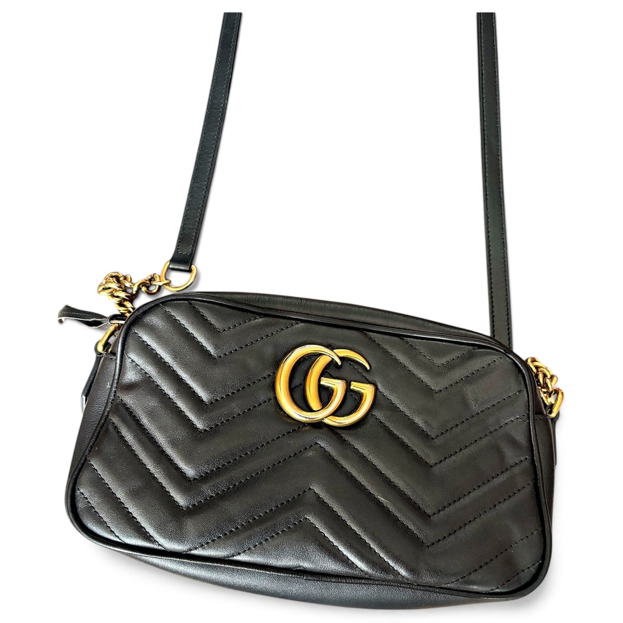 GG Marmont leather crossbody bag