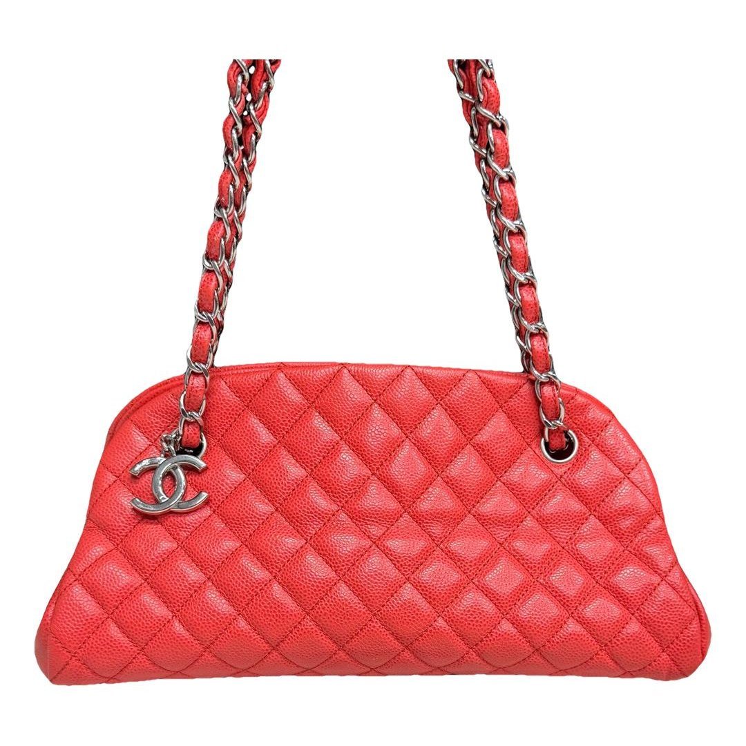 Mademoiselle leather handbag