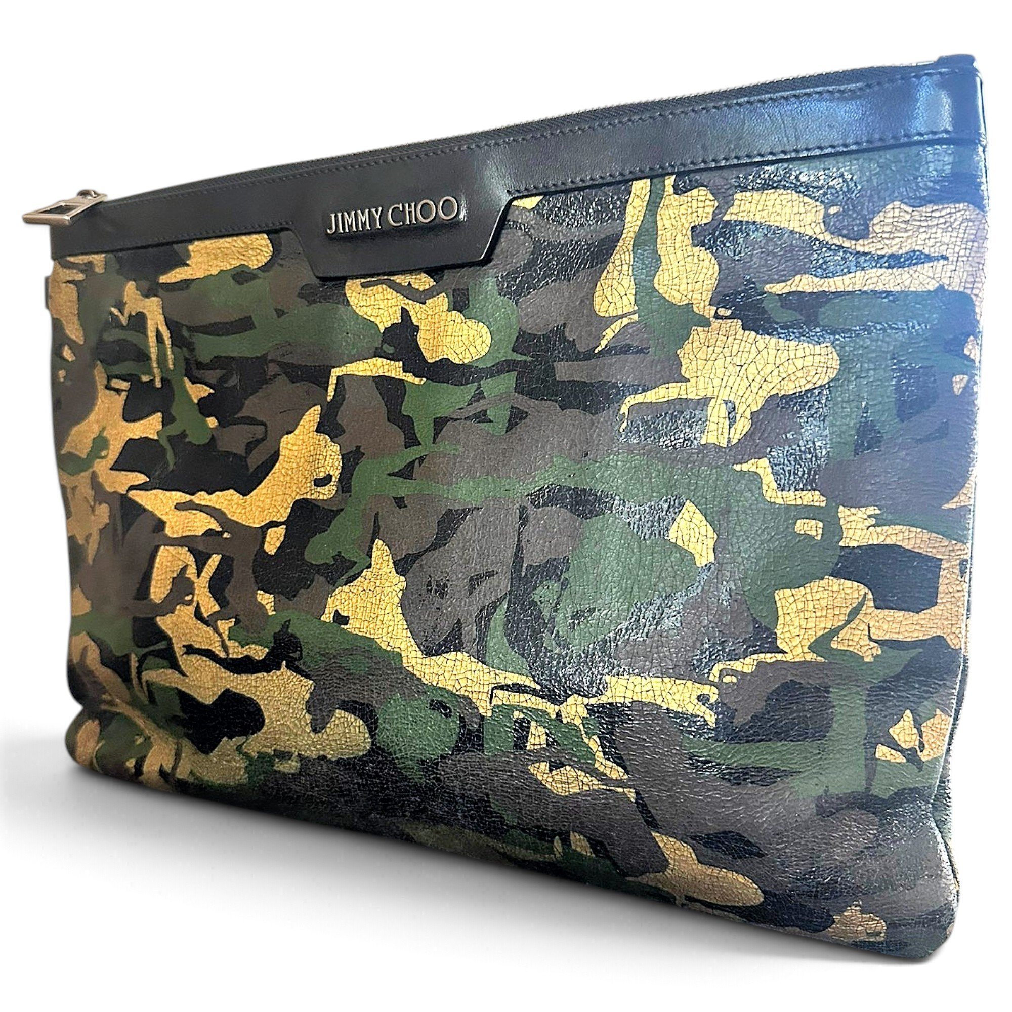 Jimmy Choo Leather clutch bag