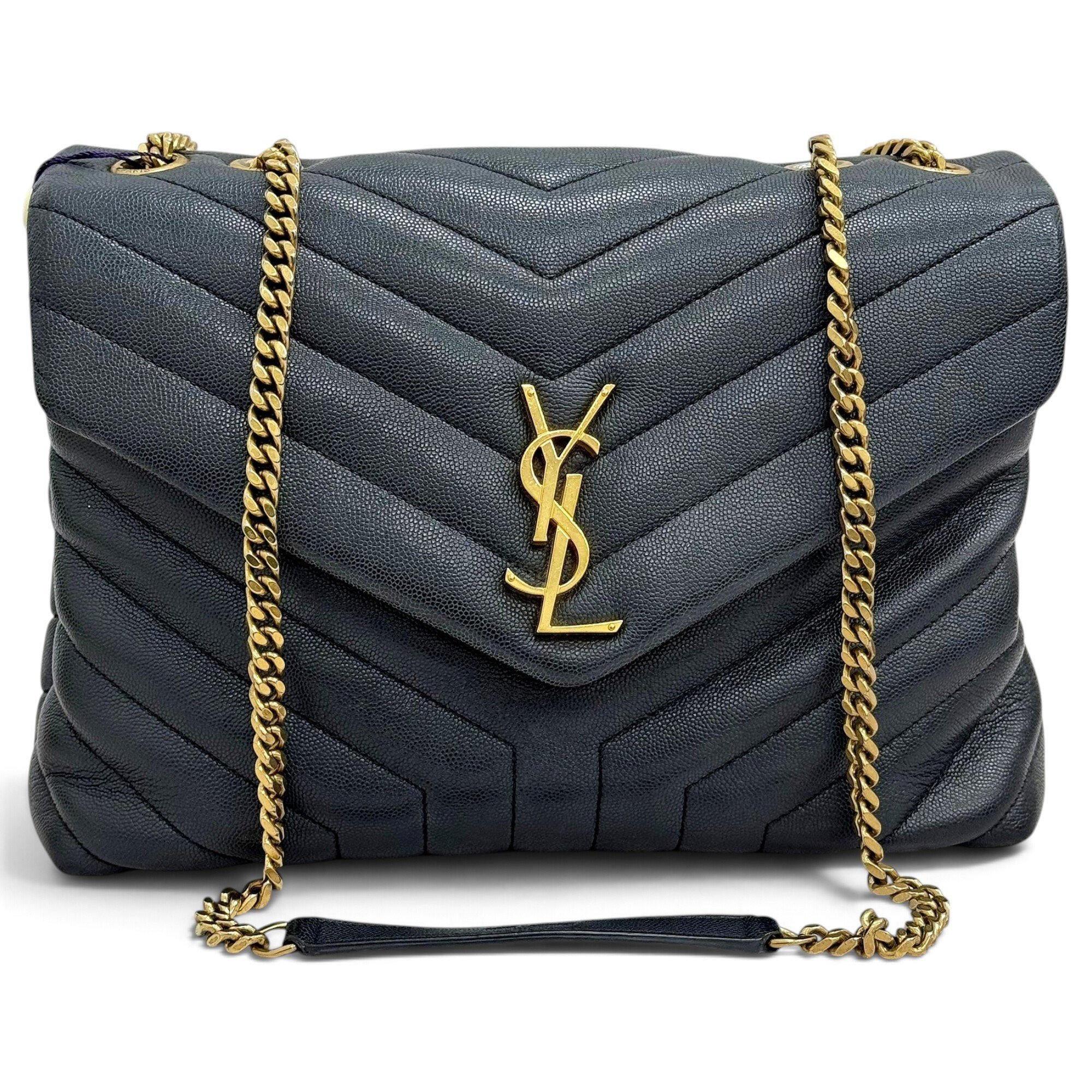 Loulou leather handbag
