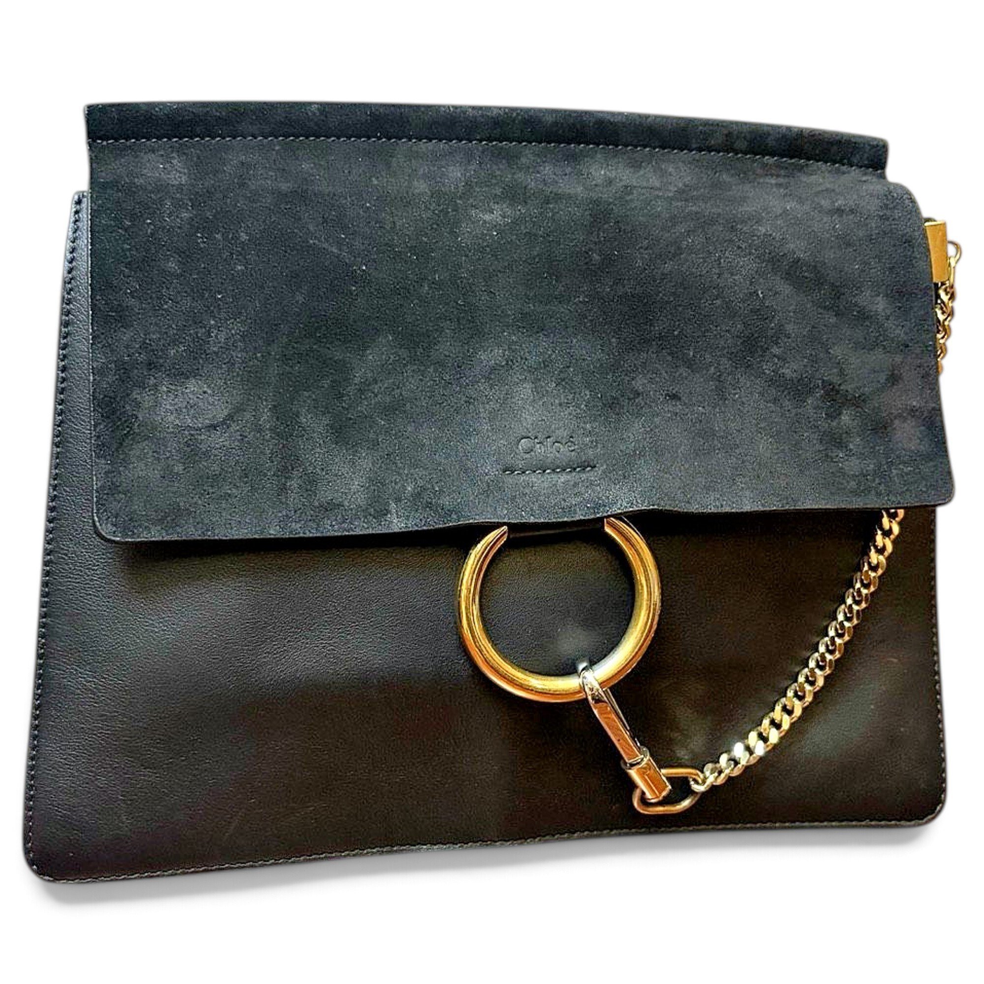 Faye leather handbag