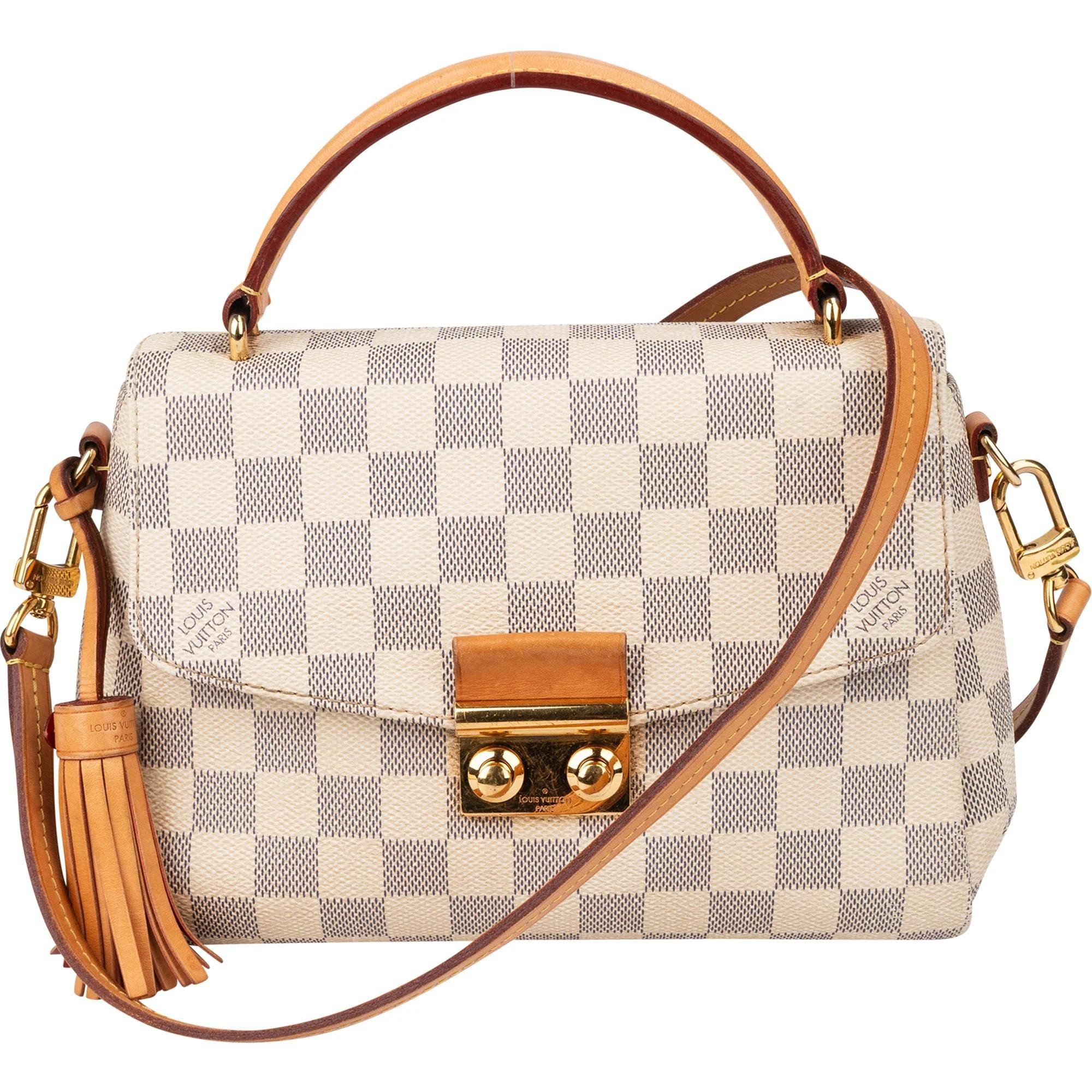 Croisette leather handbag