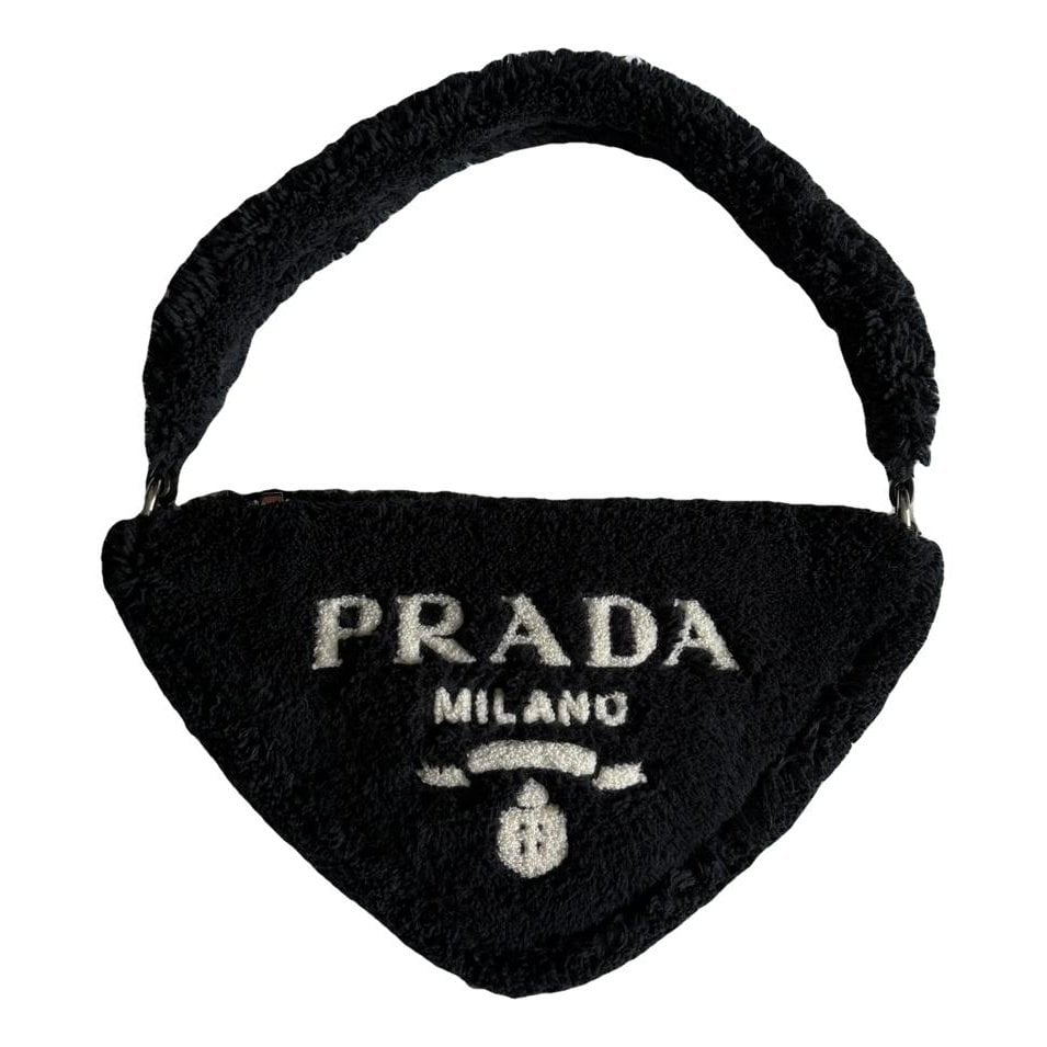 Faux fur handbag