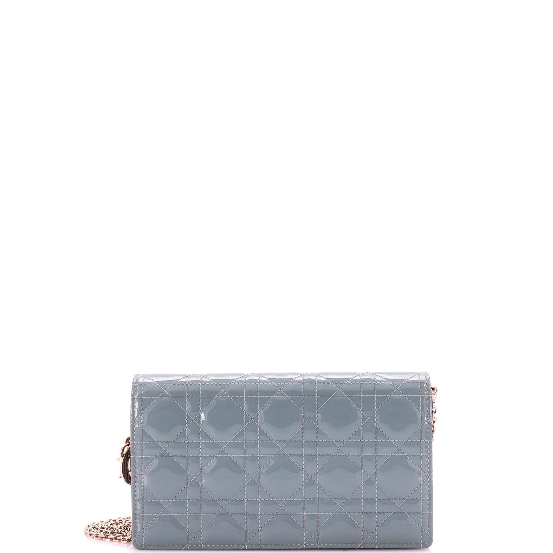 Lady Dior Chain Pouch Cannage Quilt Patent