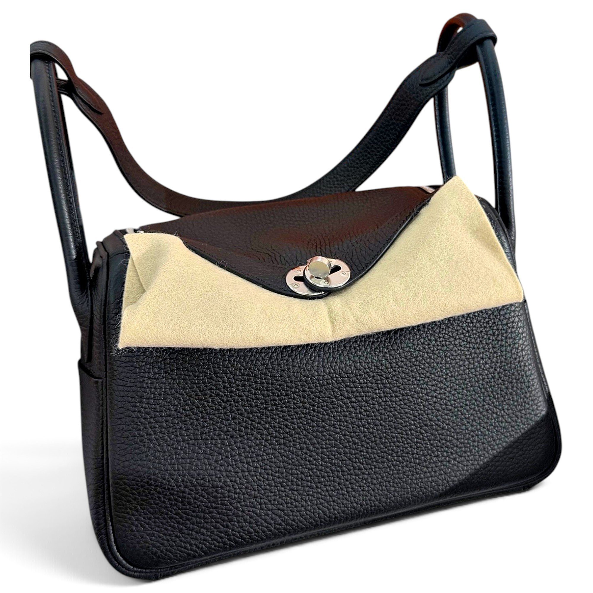 Lindy leather handbag