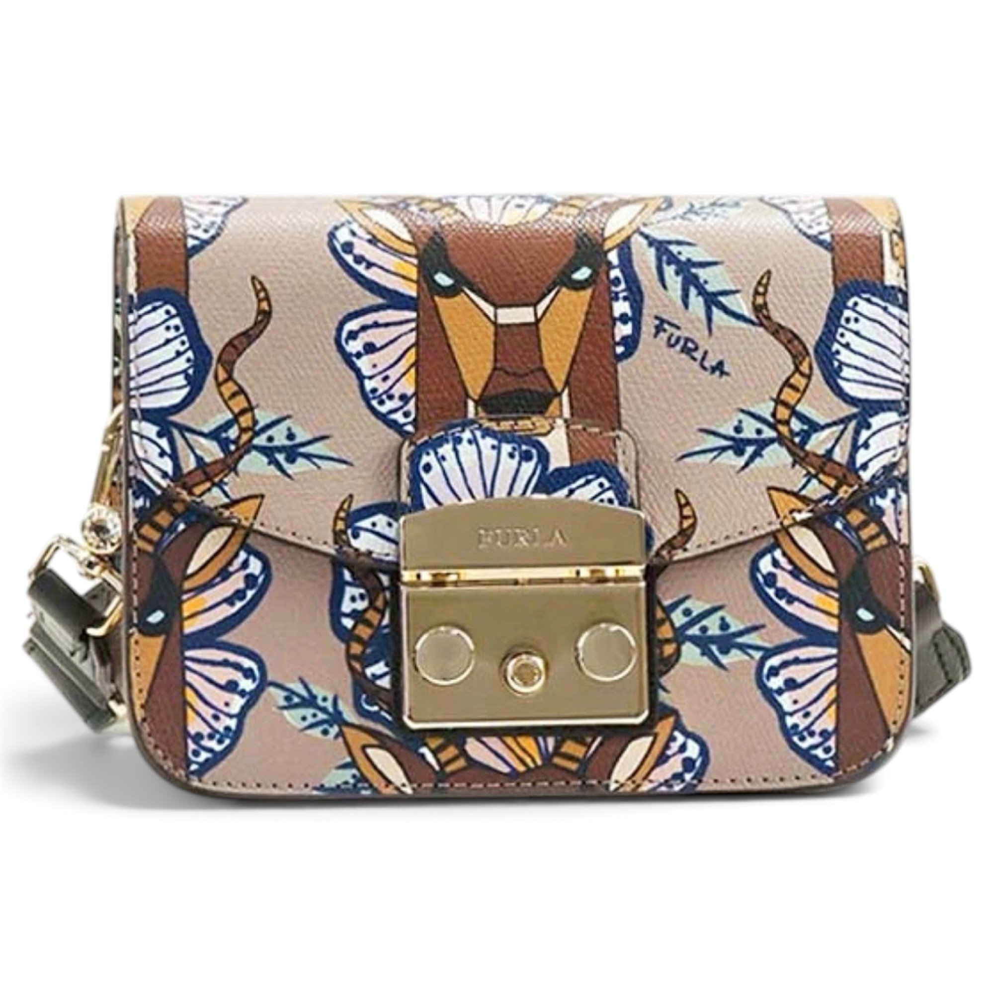 Furla Metropolis leather crossbody bag