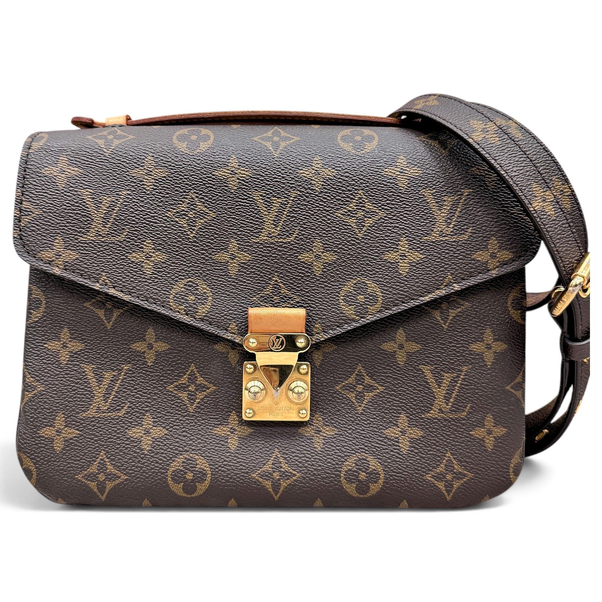 Metis leather handbag