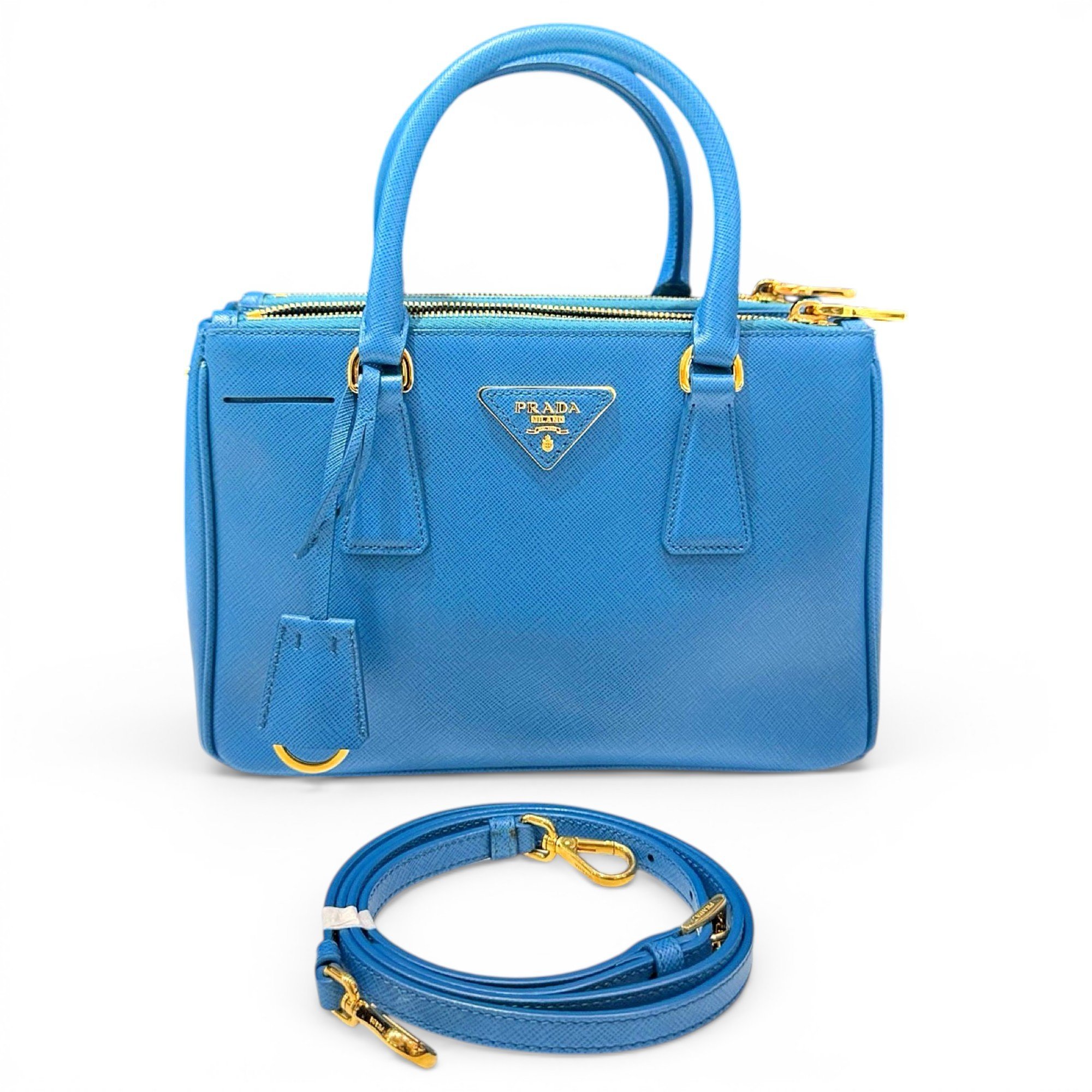 Galleria leather handbag