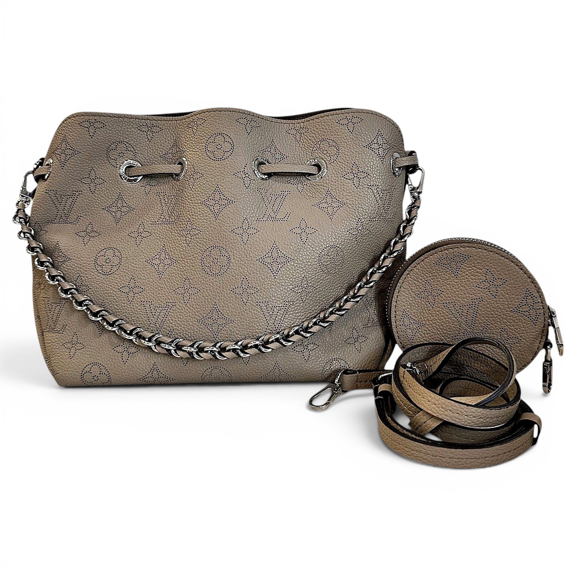 Shopping leather handbag