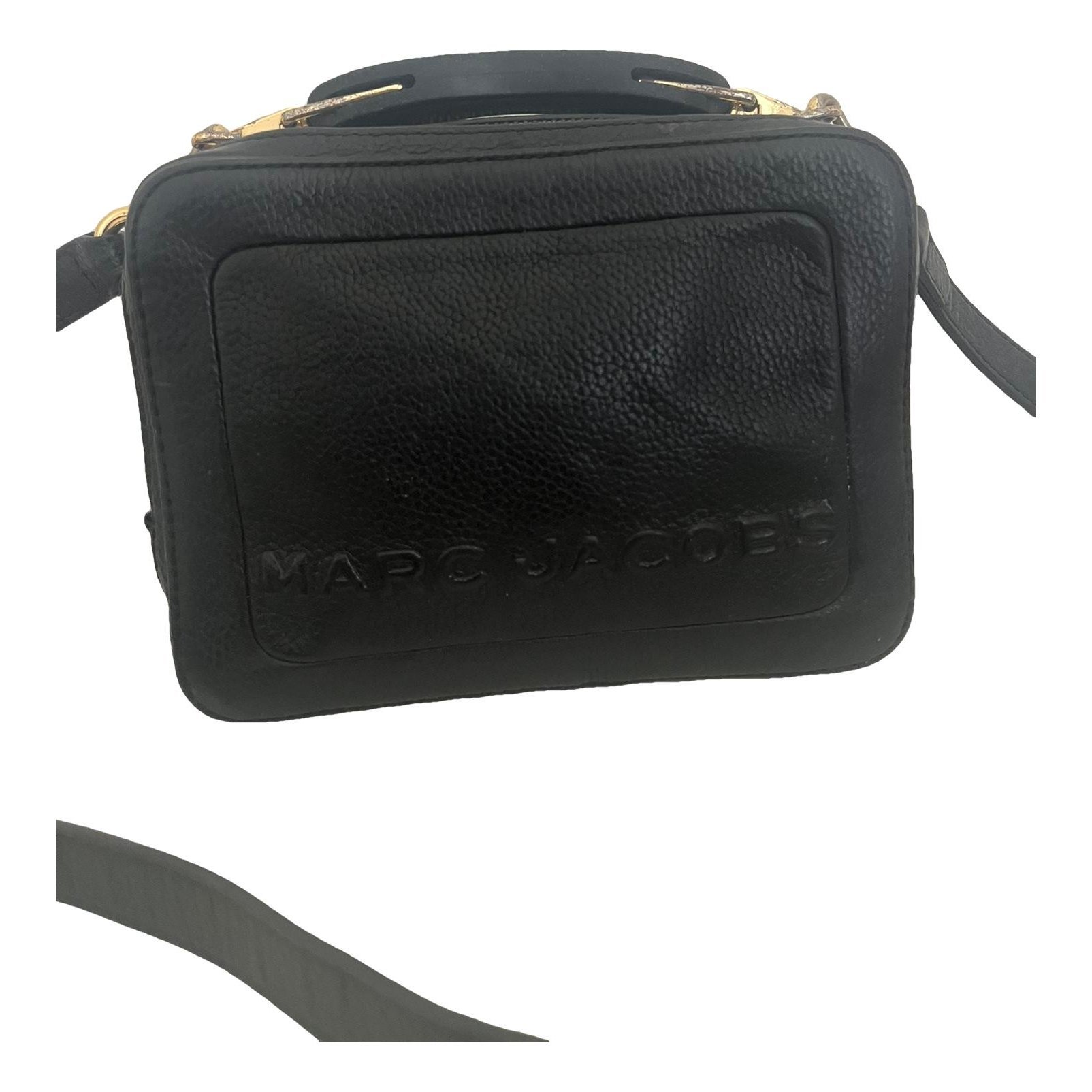 The Box Bag leather crossbody bag