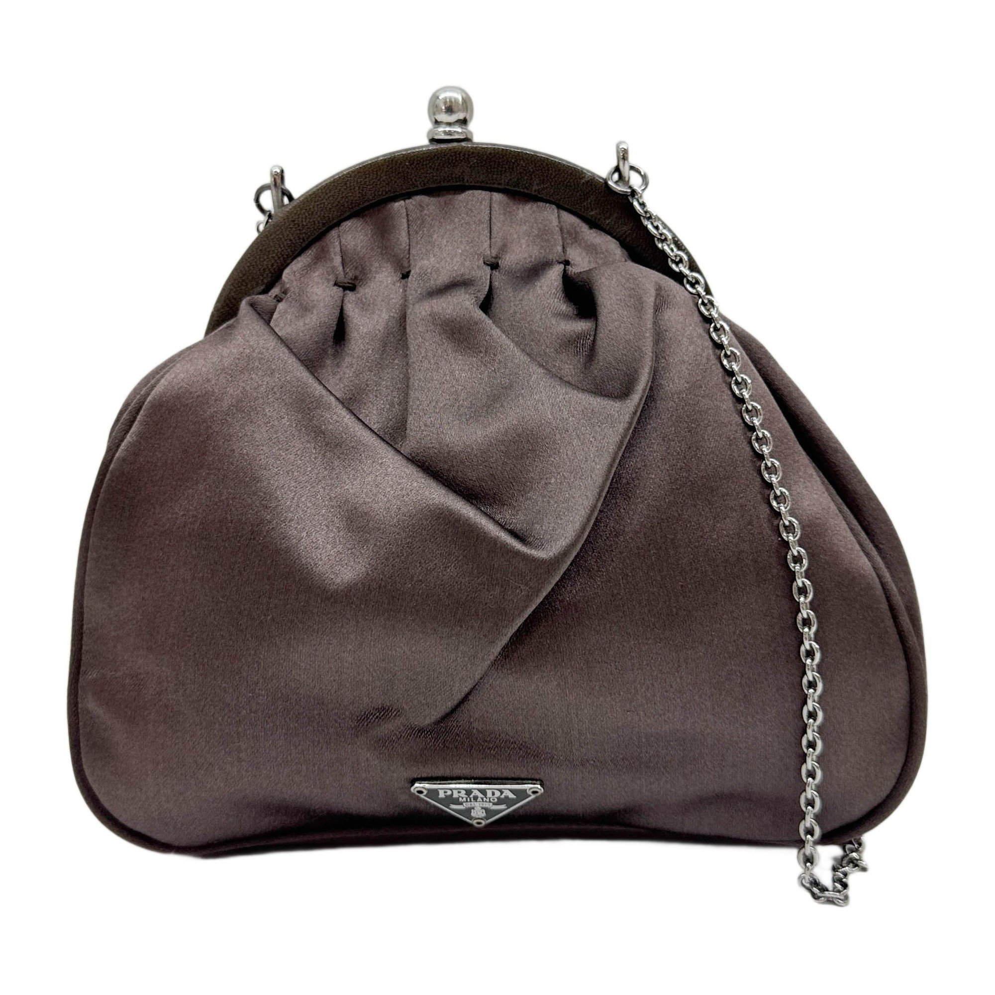 Silk handbag