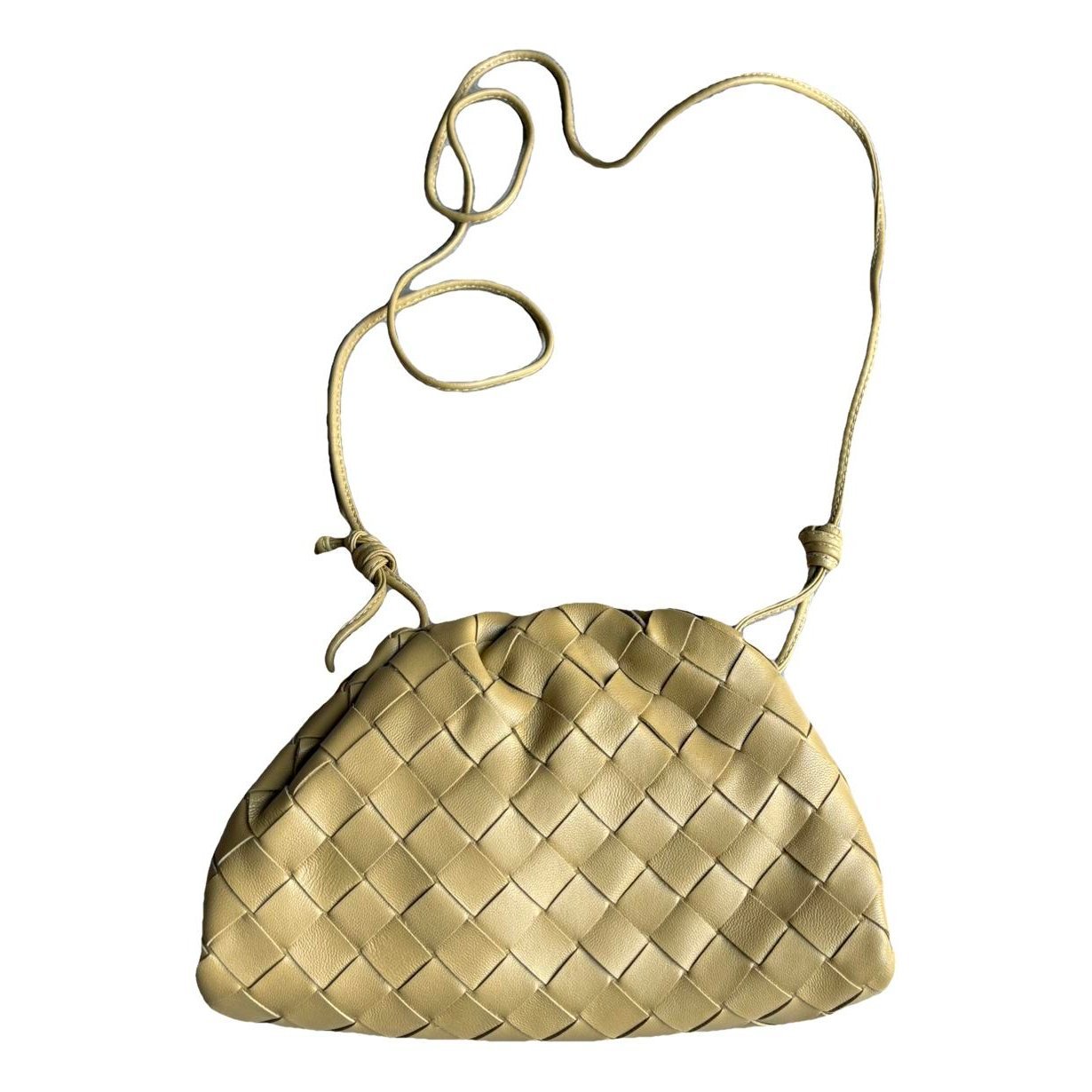 Pouch leather handbag