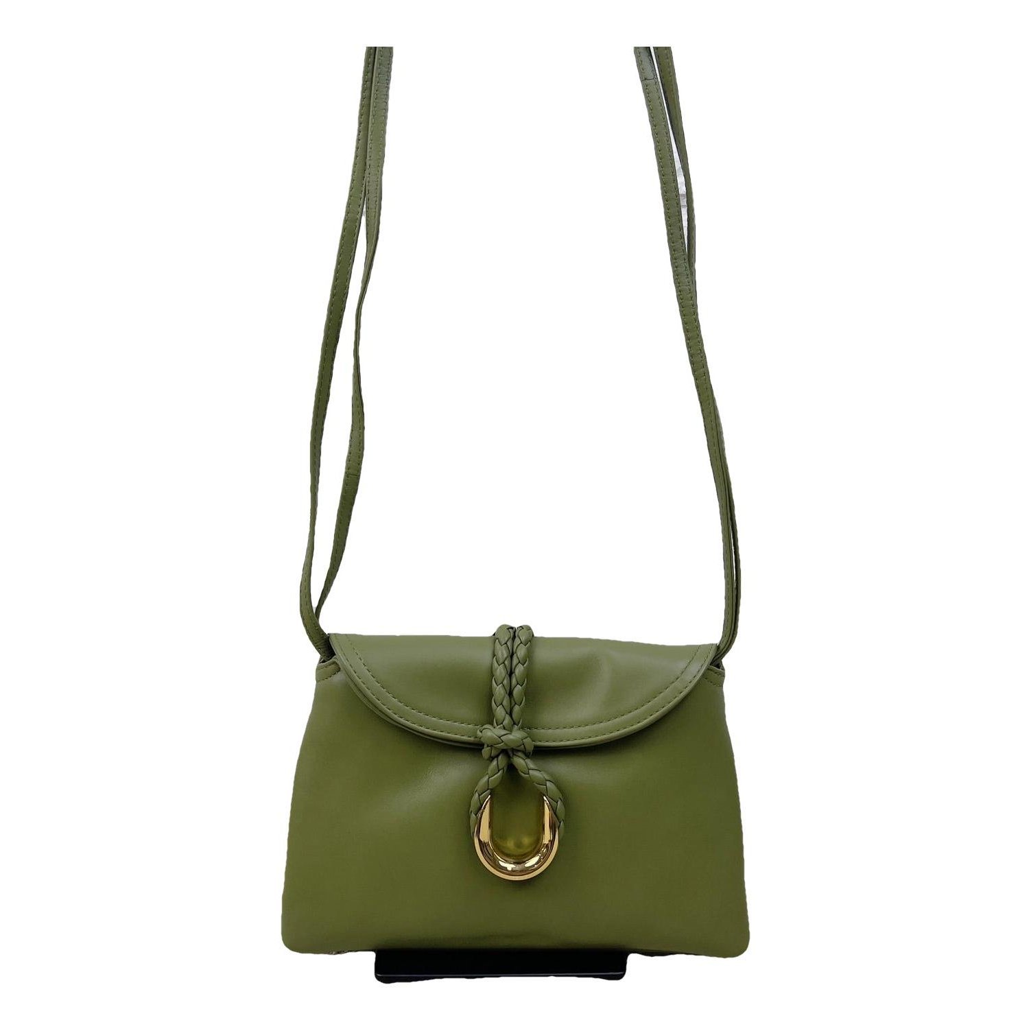 Leather crossbody bag