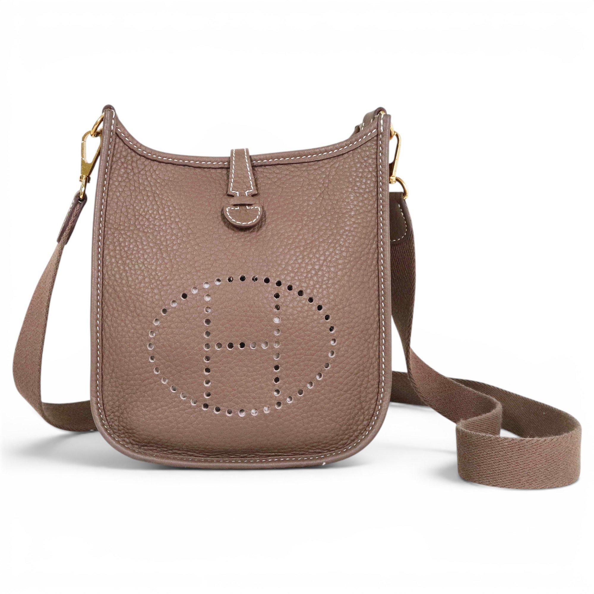 Evelyne leather crossbody bag