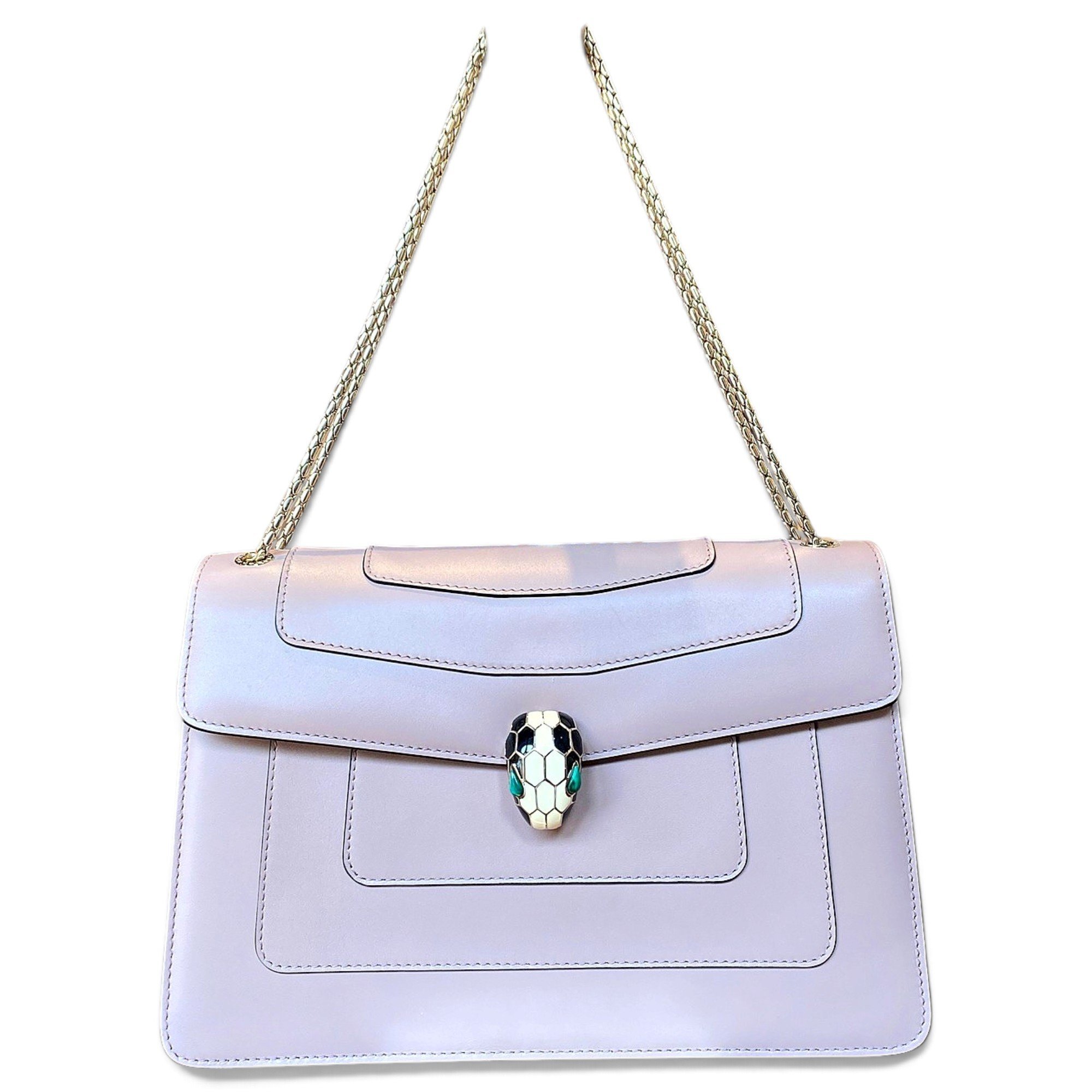 Serpenti leather crossbody bag