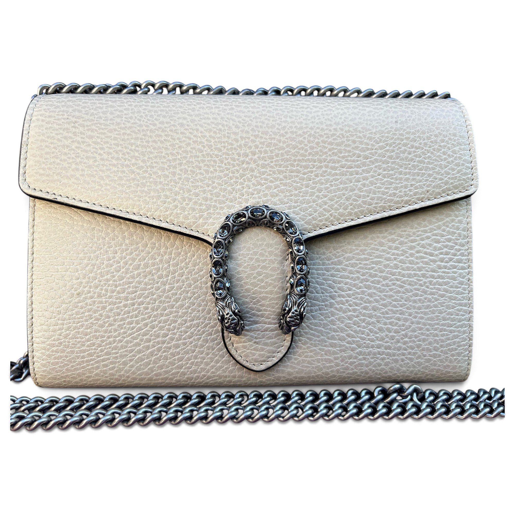 Dionysus Chain Wallet leather crossbody bag
