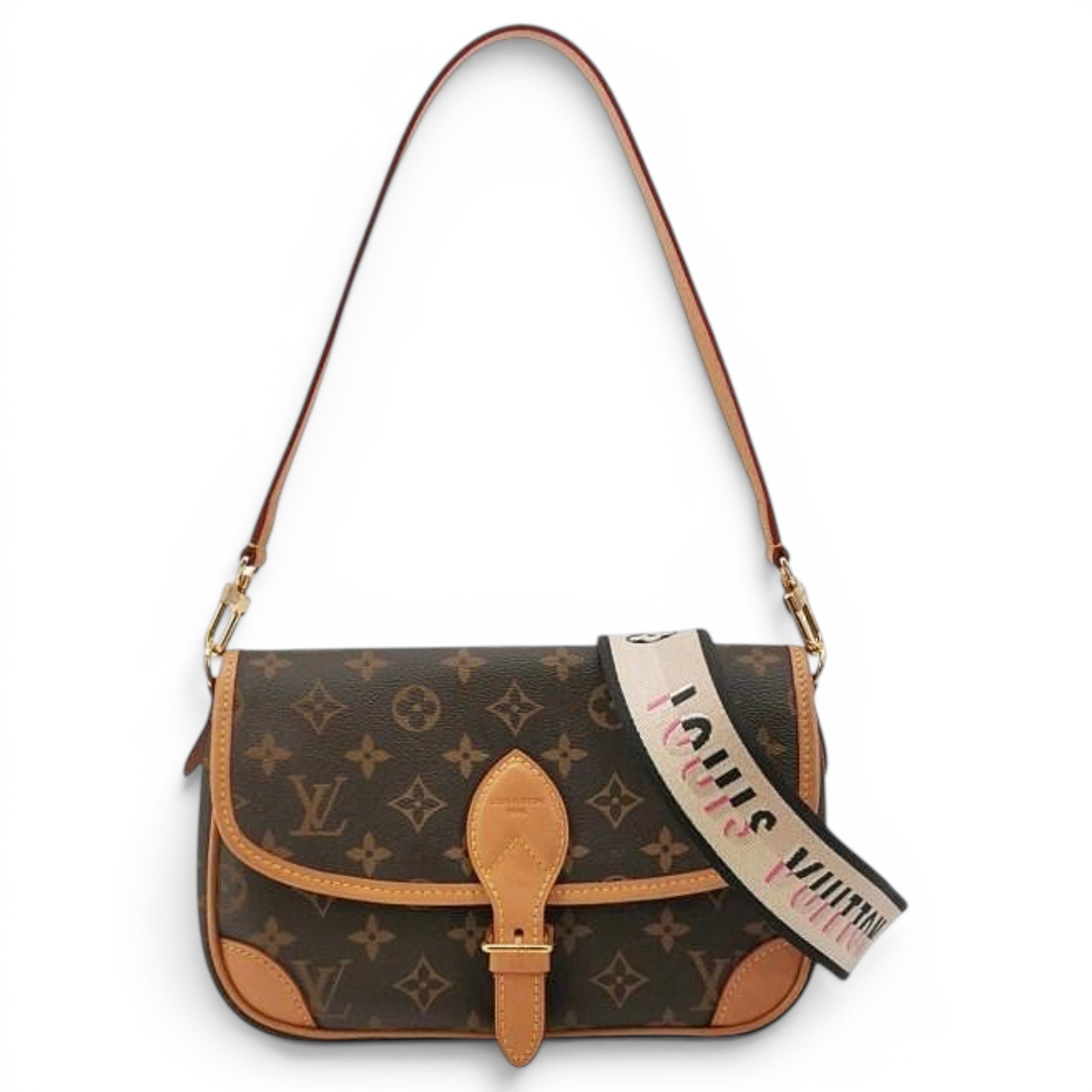 Louis Vuitton Diane leather crossbody bag