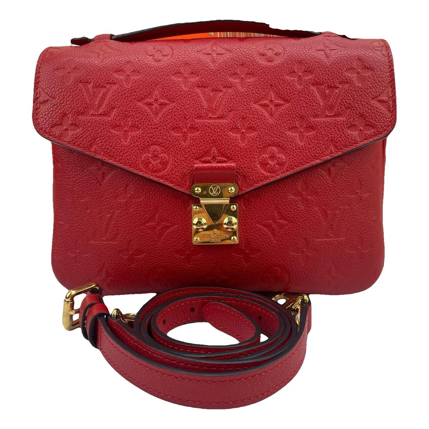 Metis leather handbag