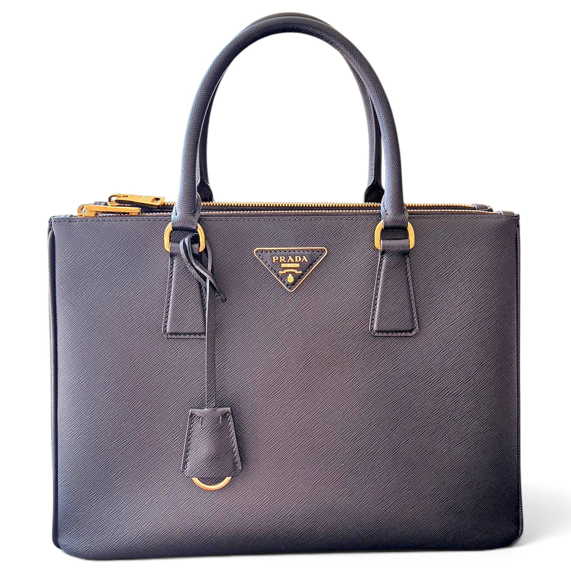 Galleria leather handbag