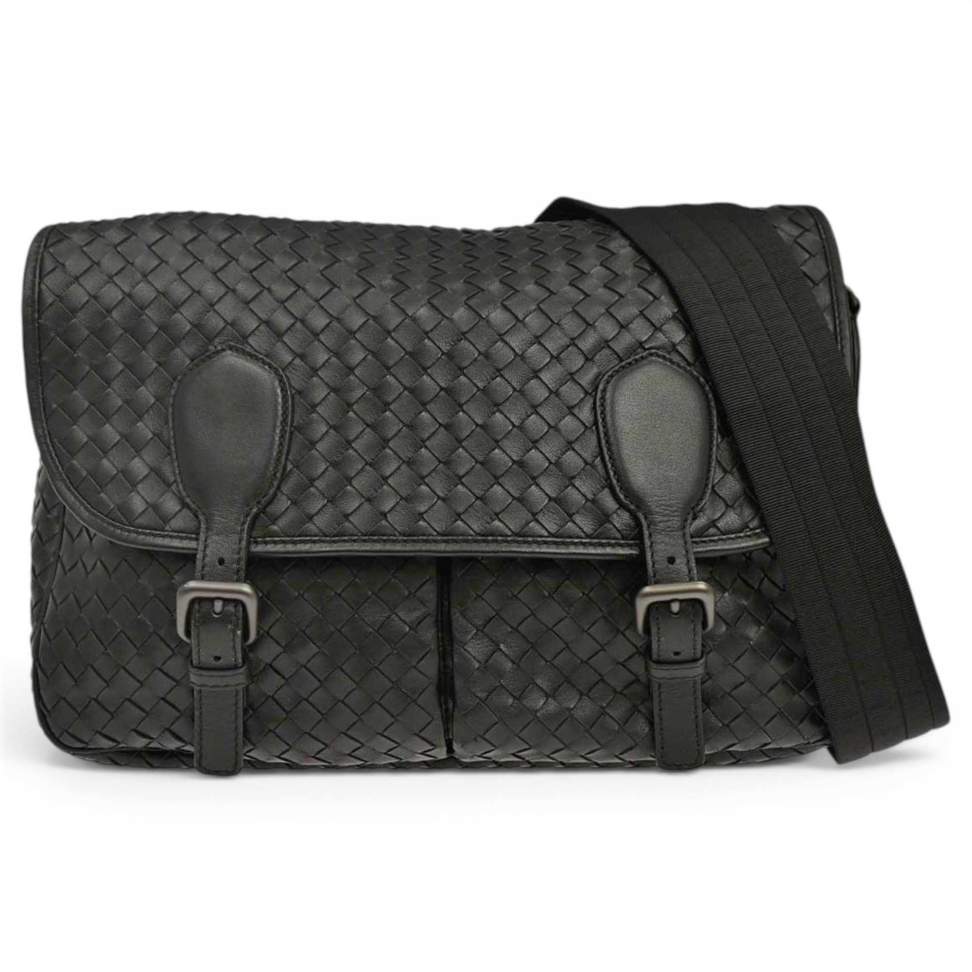 Leather crossbody bag