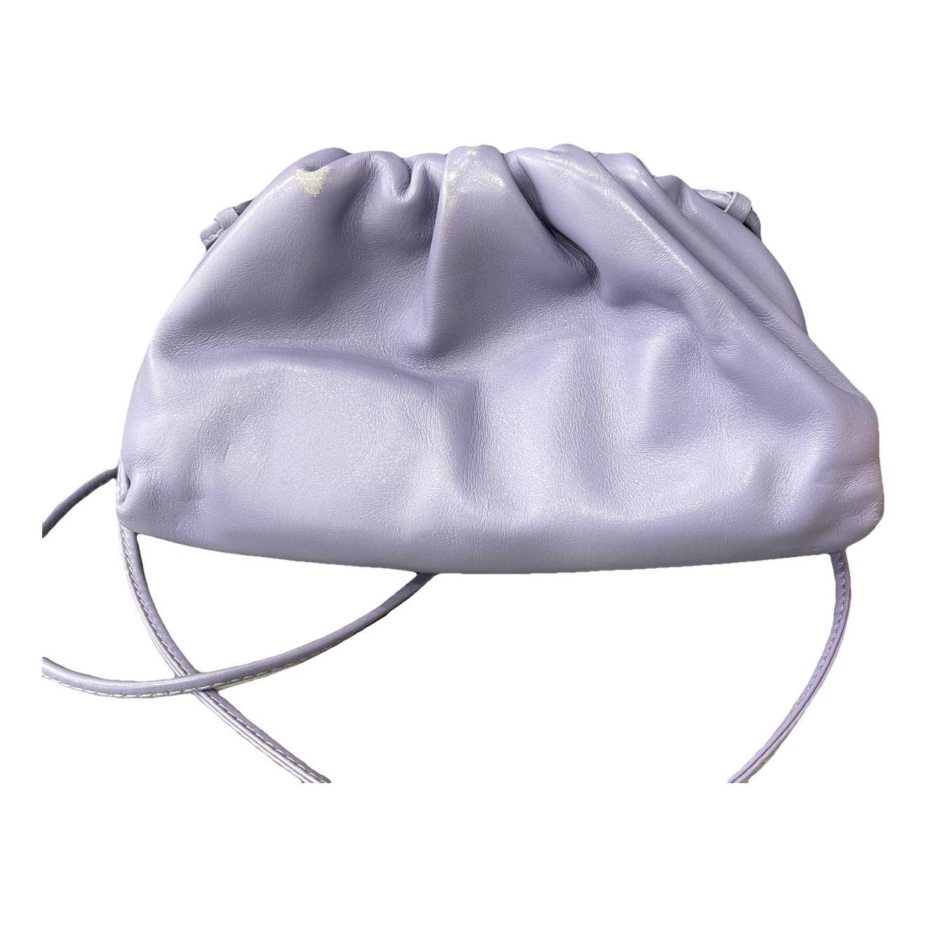 Pouch leather crossbody bag
