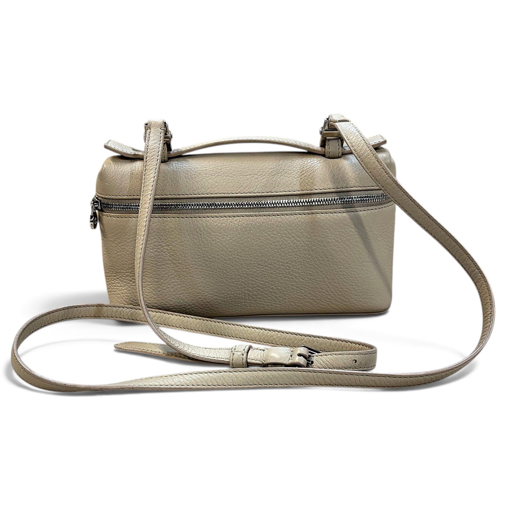 Loro Piana Extra Pocket leather handbag