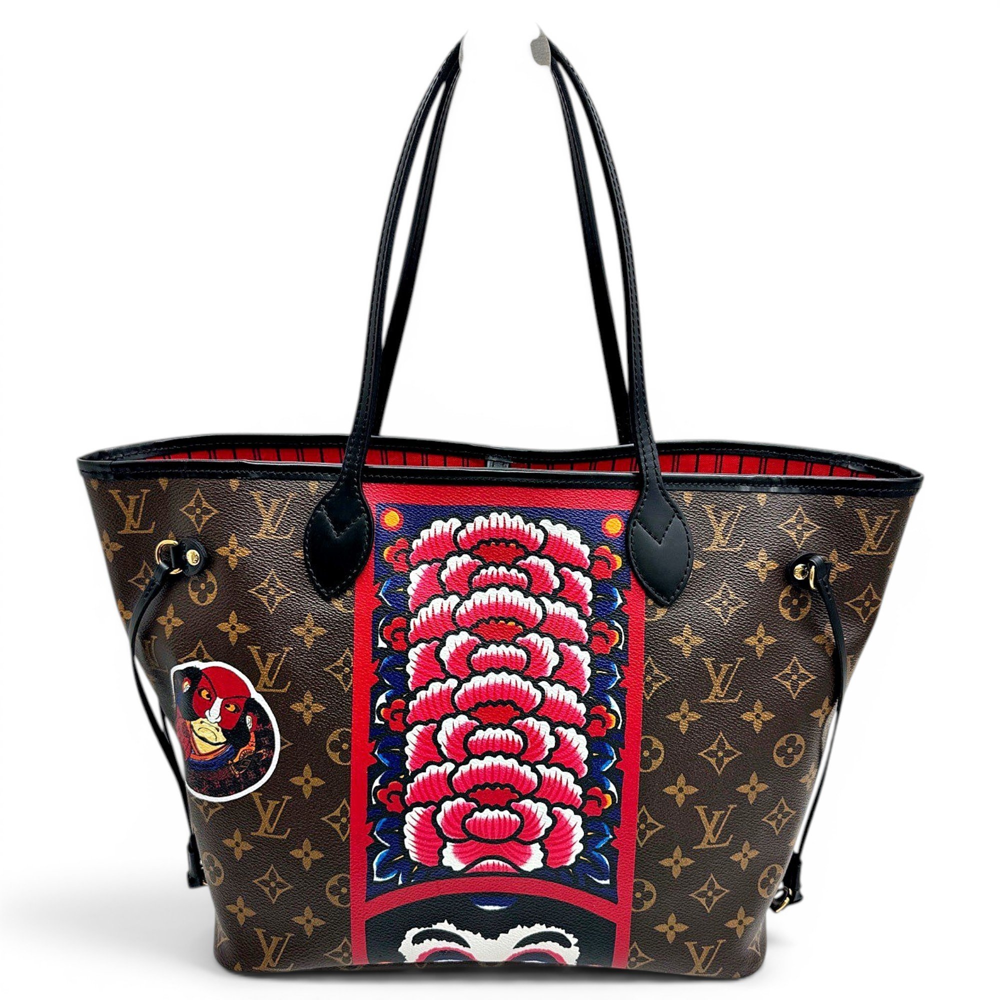 Neverfull leather handbag