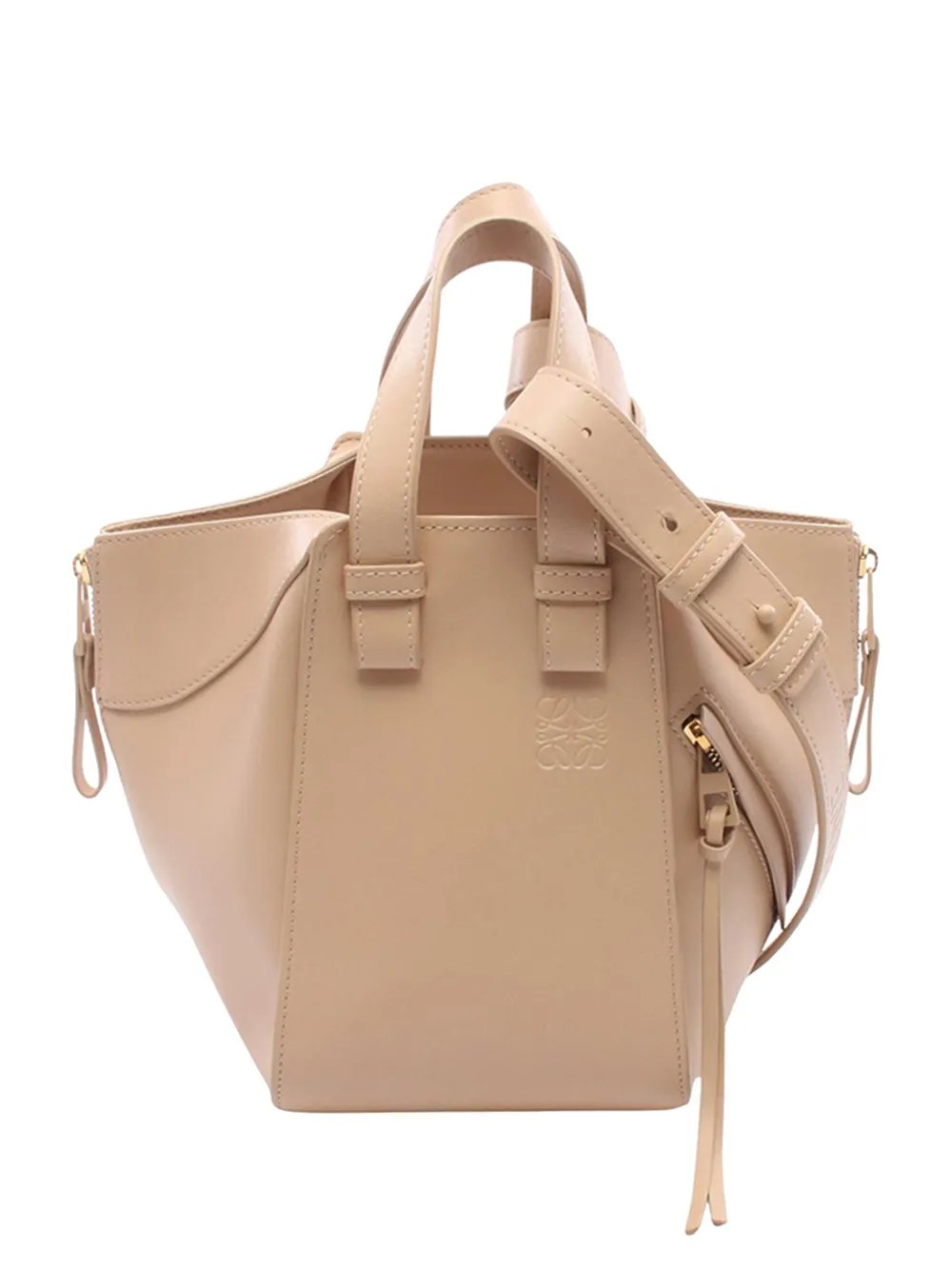 2010-2026 Soft Grained Calfskin Compact Hammock Bag satchel