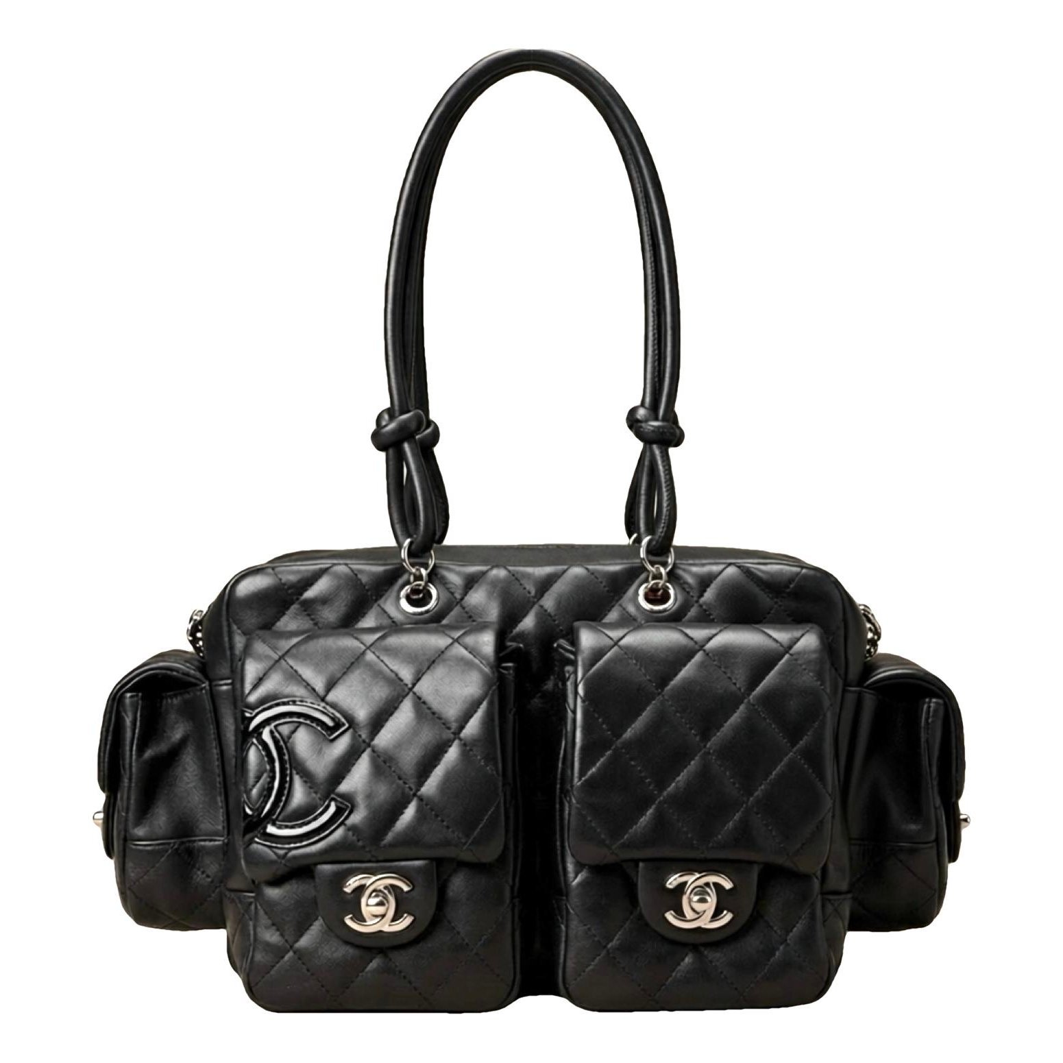 Cambon Reporter leather handbag