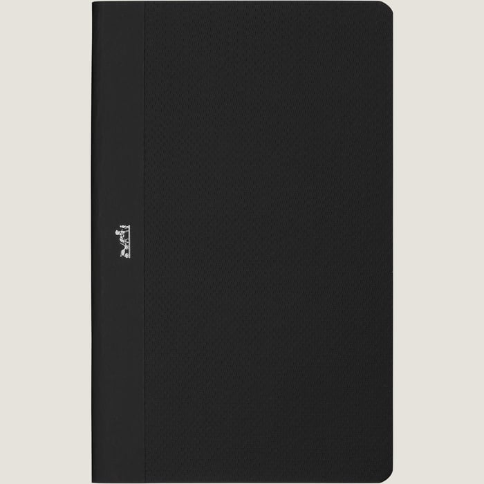 Noir Grain d'H PM Blank Notebook