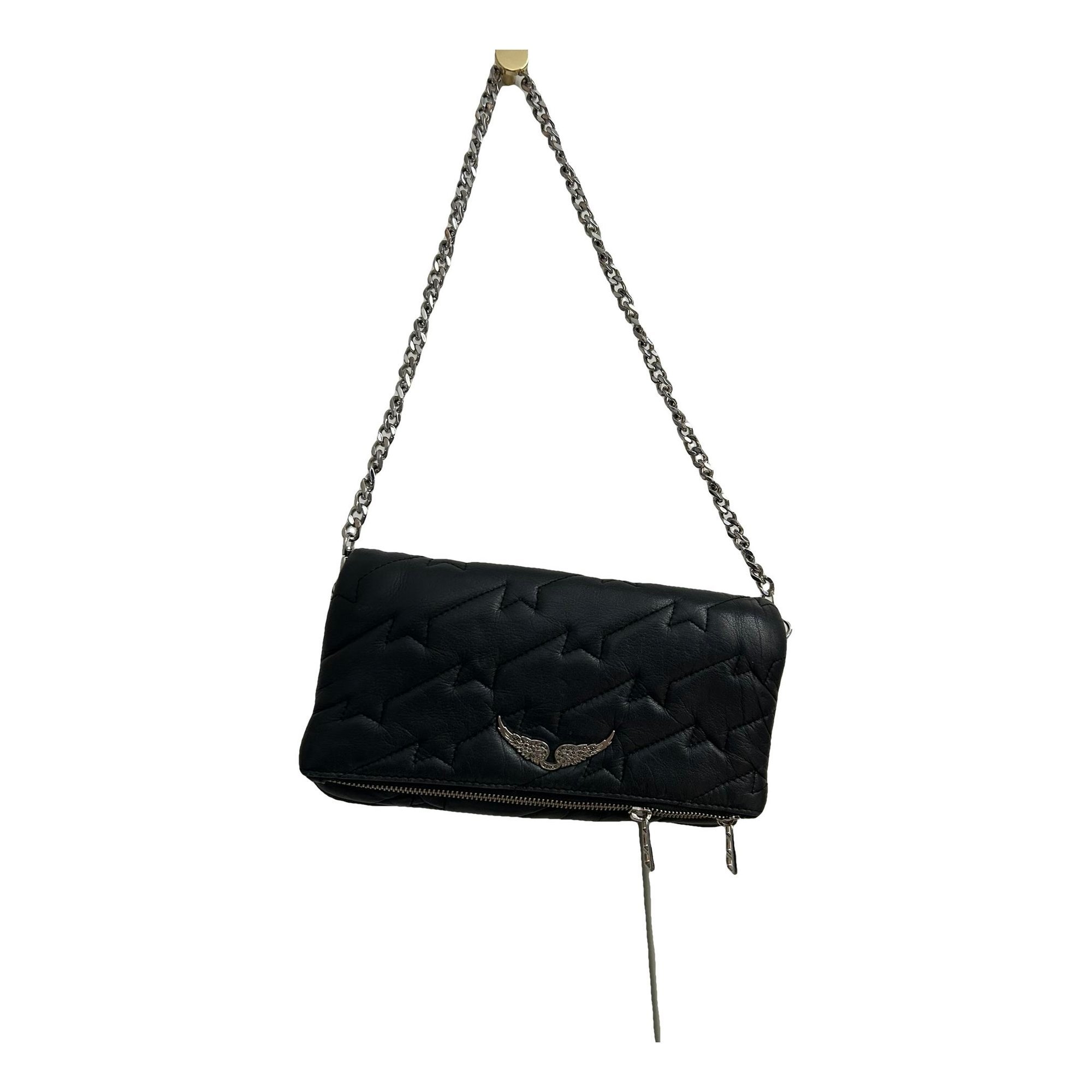 Rock patent leather crossbody bag