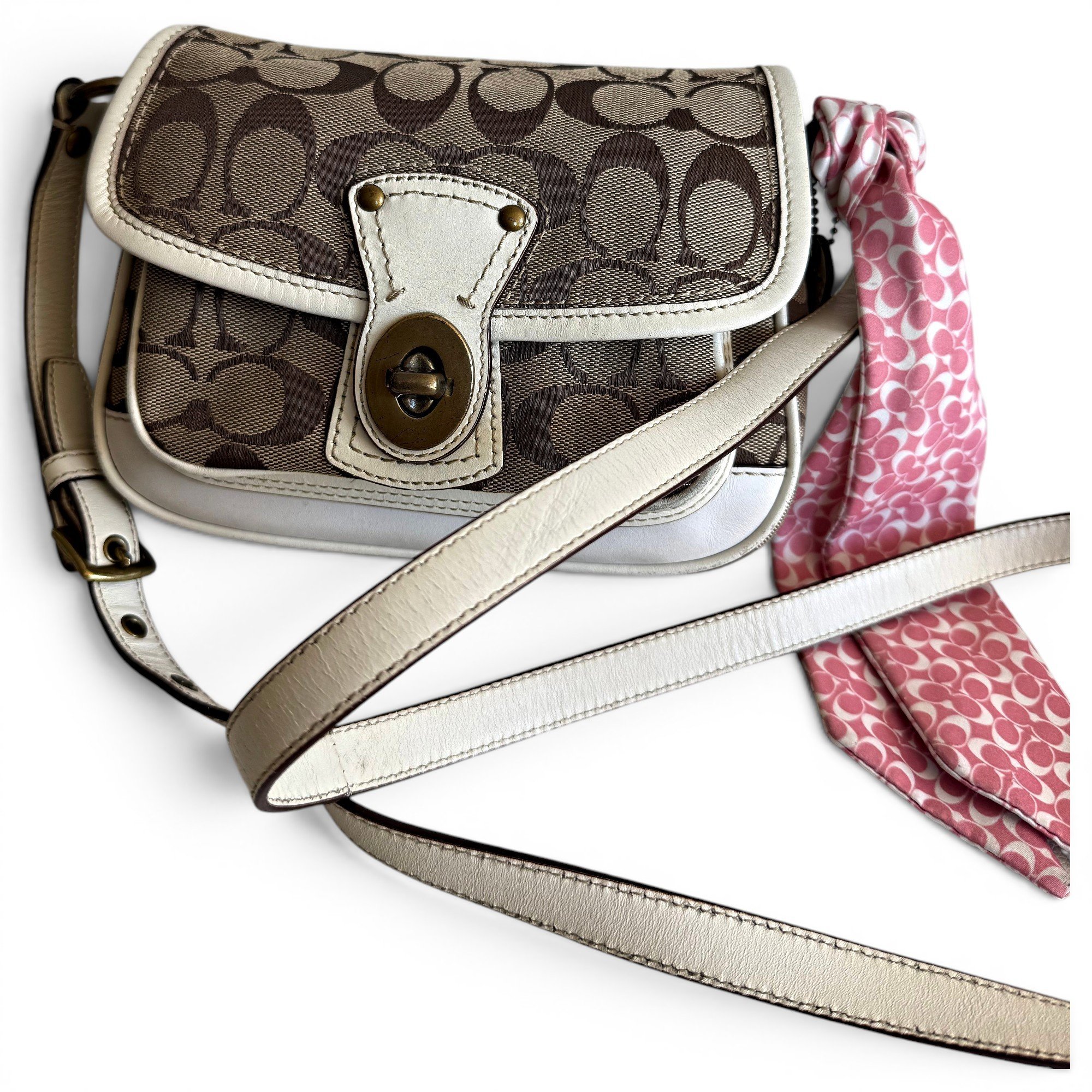 Leather crossbody bag