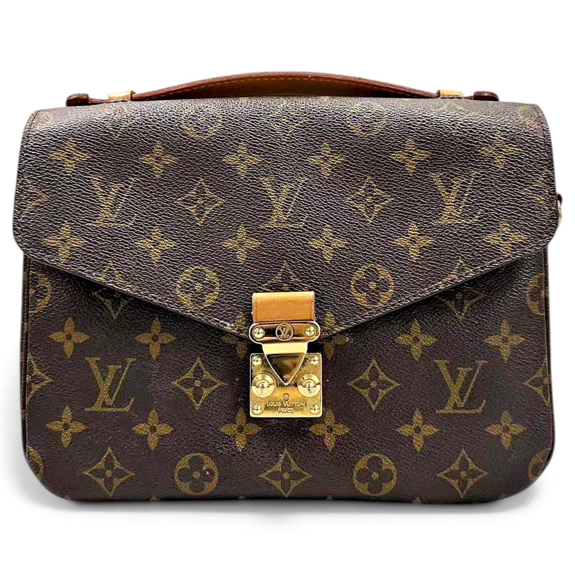 Metis leather handbag