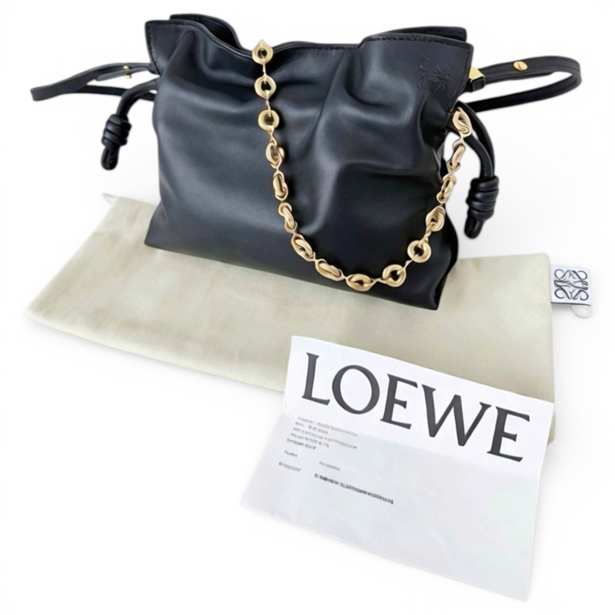 Loewe Flamenco leather handbag