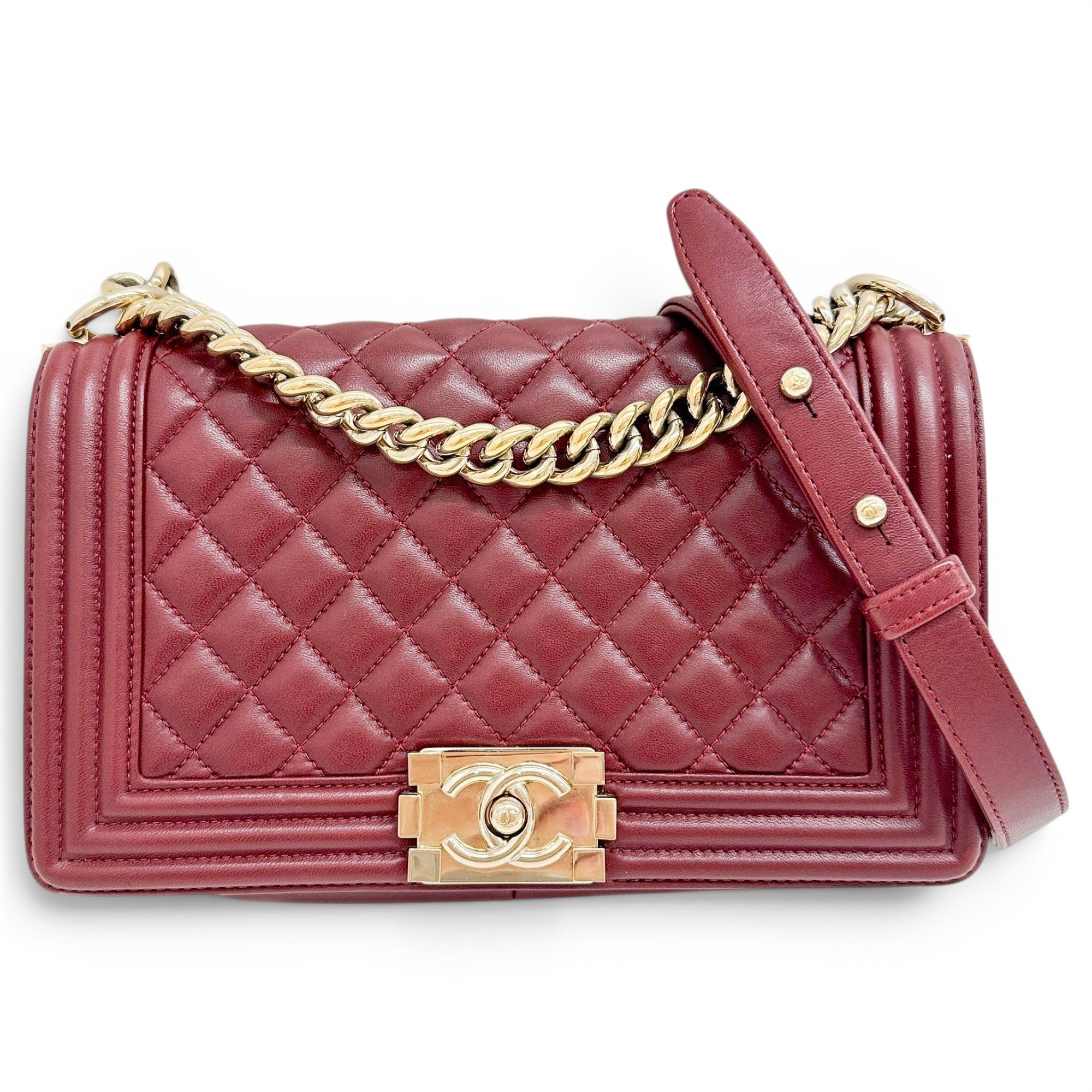 Boy leather handbag